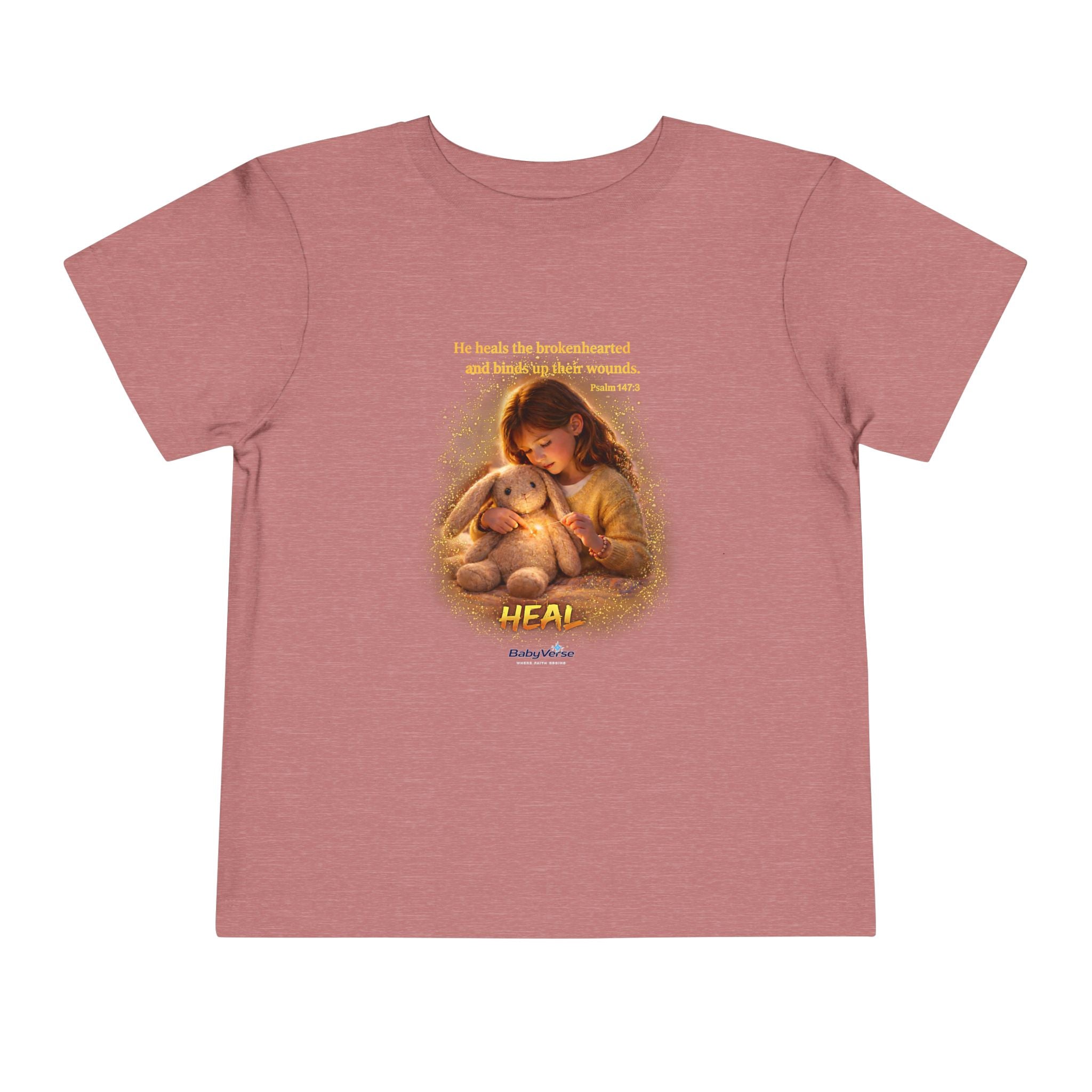 Toddler Tee —  "Heal" Inspirational Christian Tee