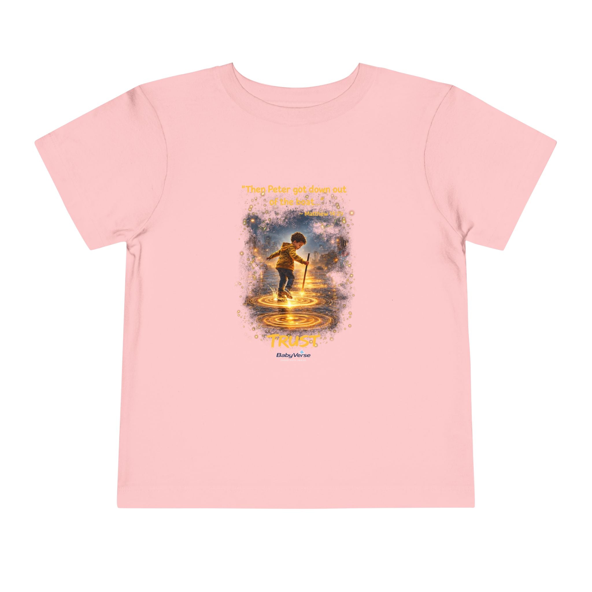 Toddler Tee - "Trust" Inspirational Christian Tee