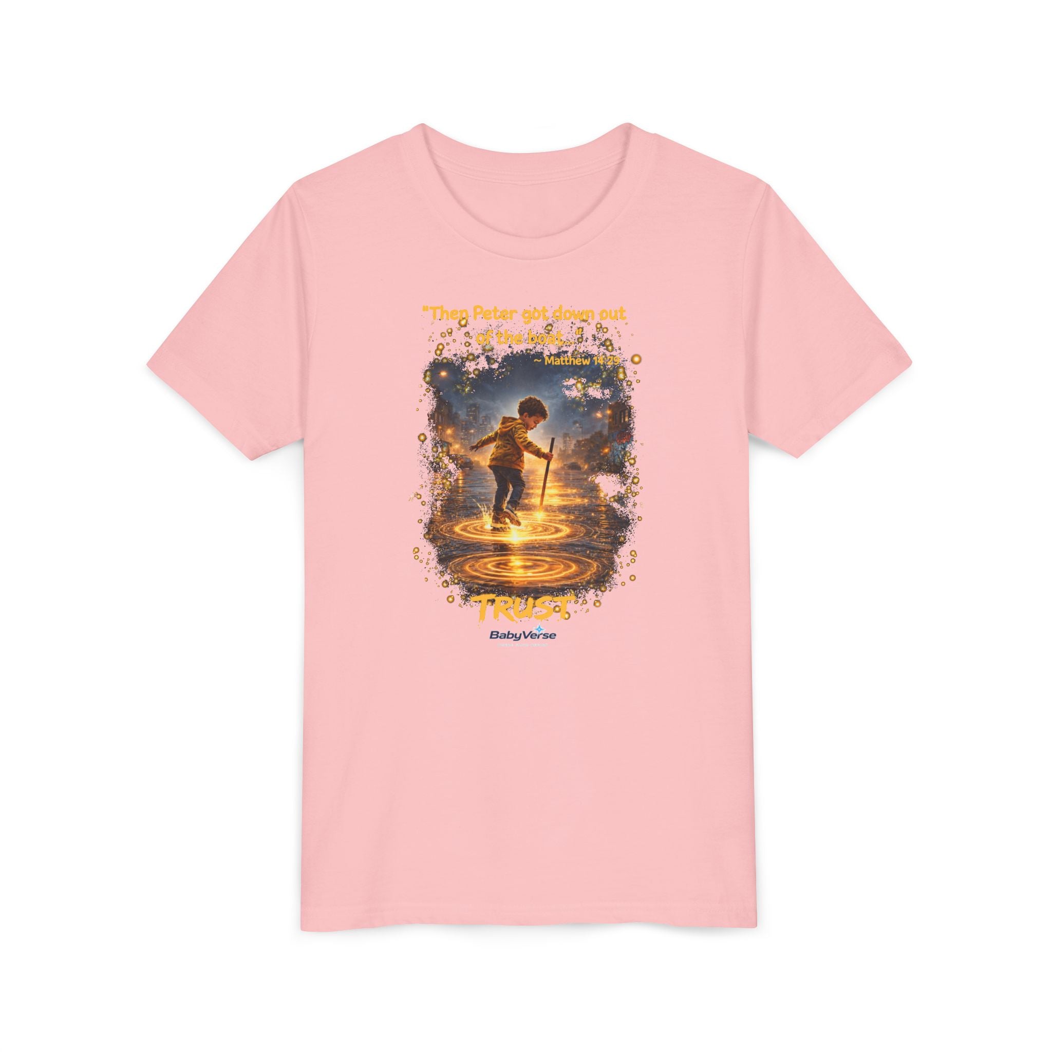 Youth Tee — 'Trust' Inspirational Christian Tee