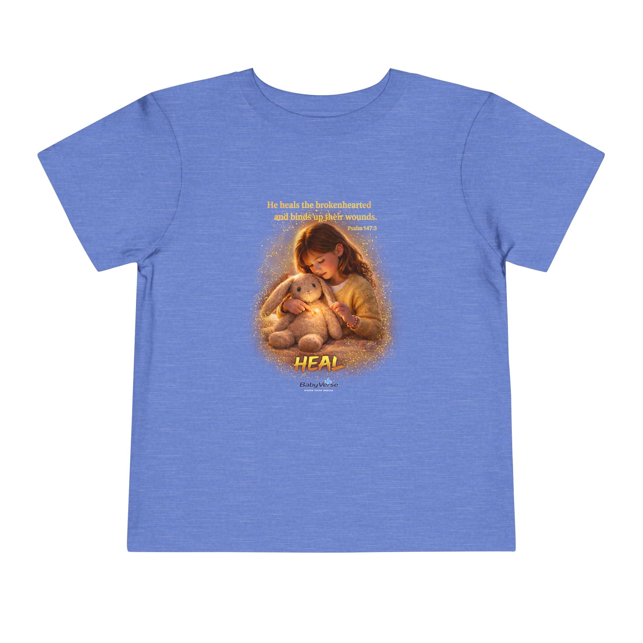 Toddler Tee —  "Heal" Inspirational Christian Tee