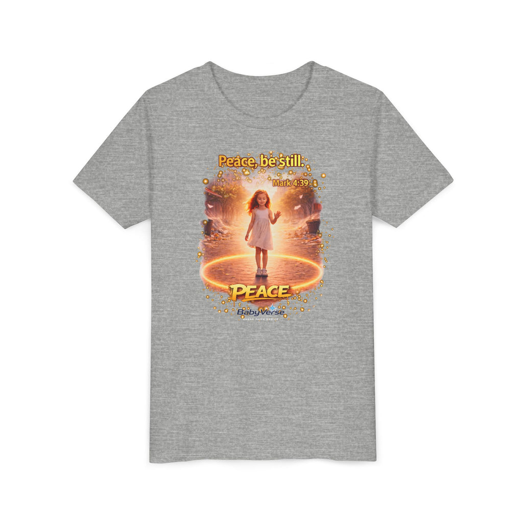 Youth Tee — "Peace" Inspirational Christian Tee