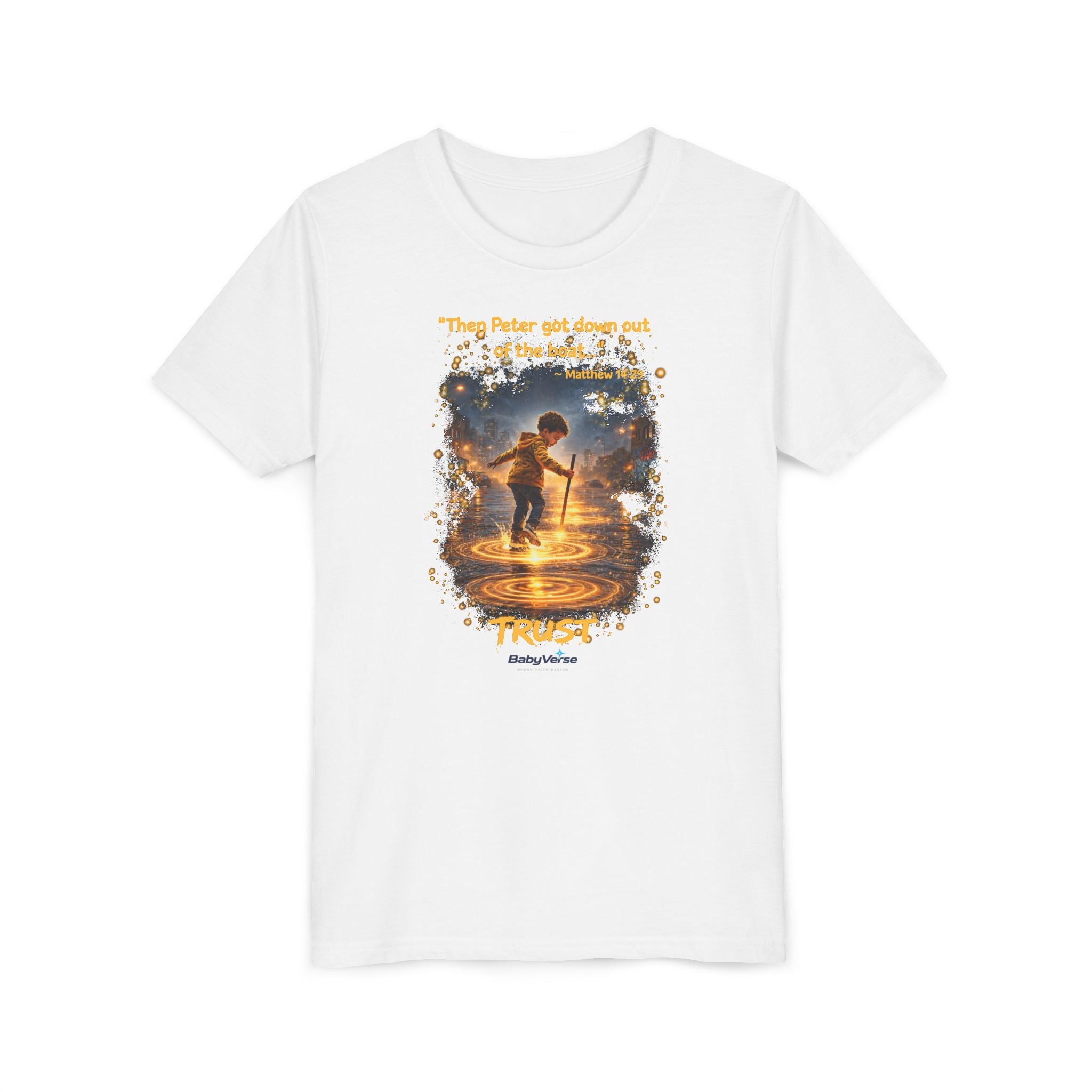 Youth Tee — 'Trust' Inspirational Christian Tee
