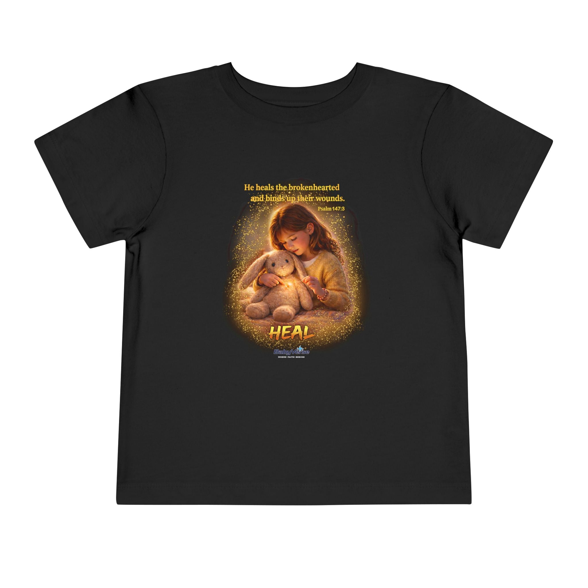 Toddler Tee —  "Heal" Inspirational Christian Tee