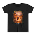 Youth Christian T-Shirt “Light Lives Here” | Psalm 119:105 Faith Kids Shirt | Inspirational Youth Tee