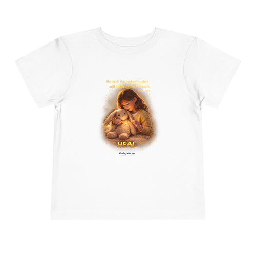Toddler Tee —  "Heal" Inspirational Christian Tee
