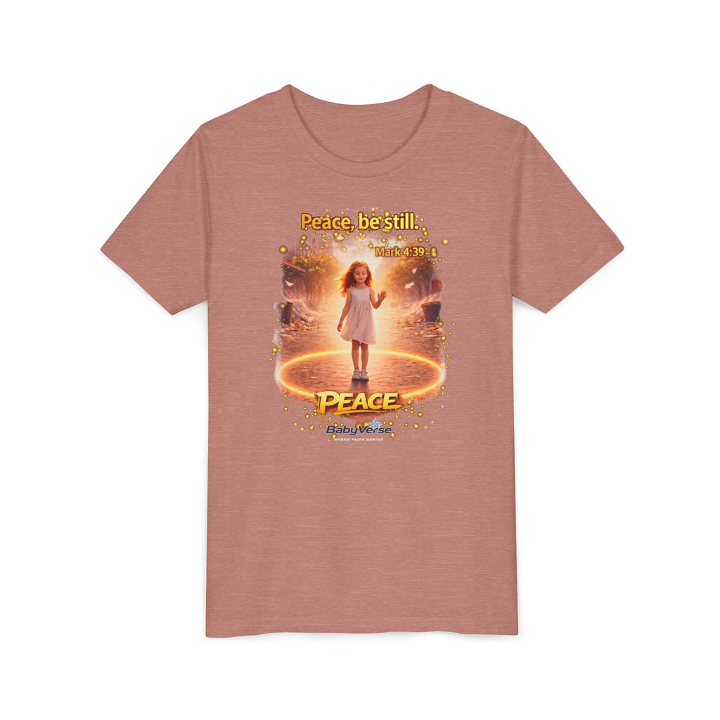 Youth Tee — "Peace" Inspirational Christian Tee