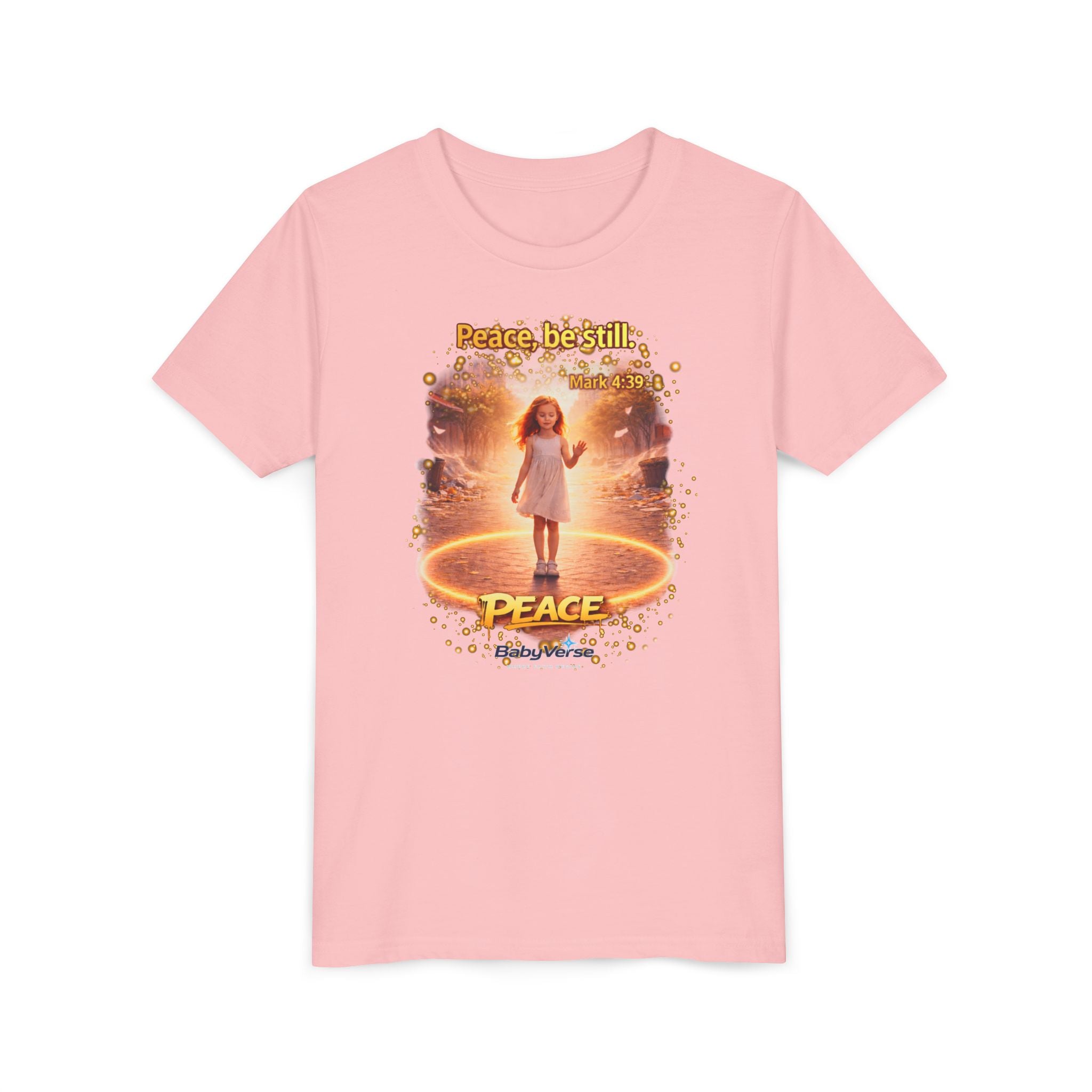 Youth Tee — "Peace" Inspirational Christian Tee