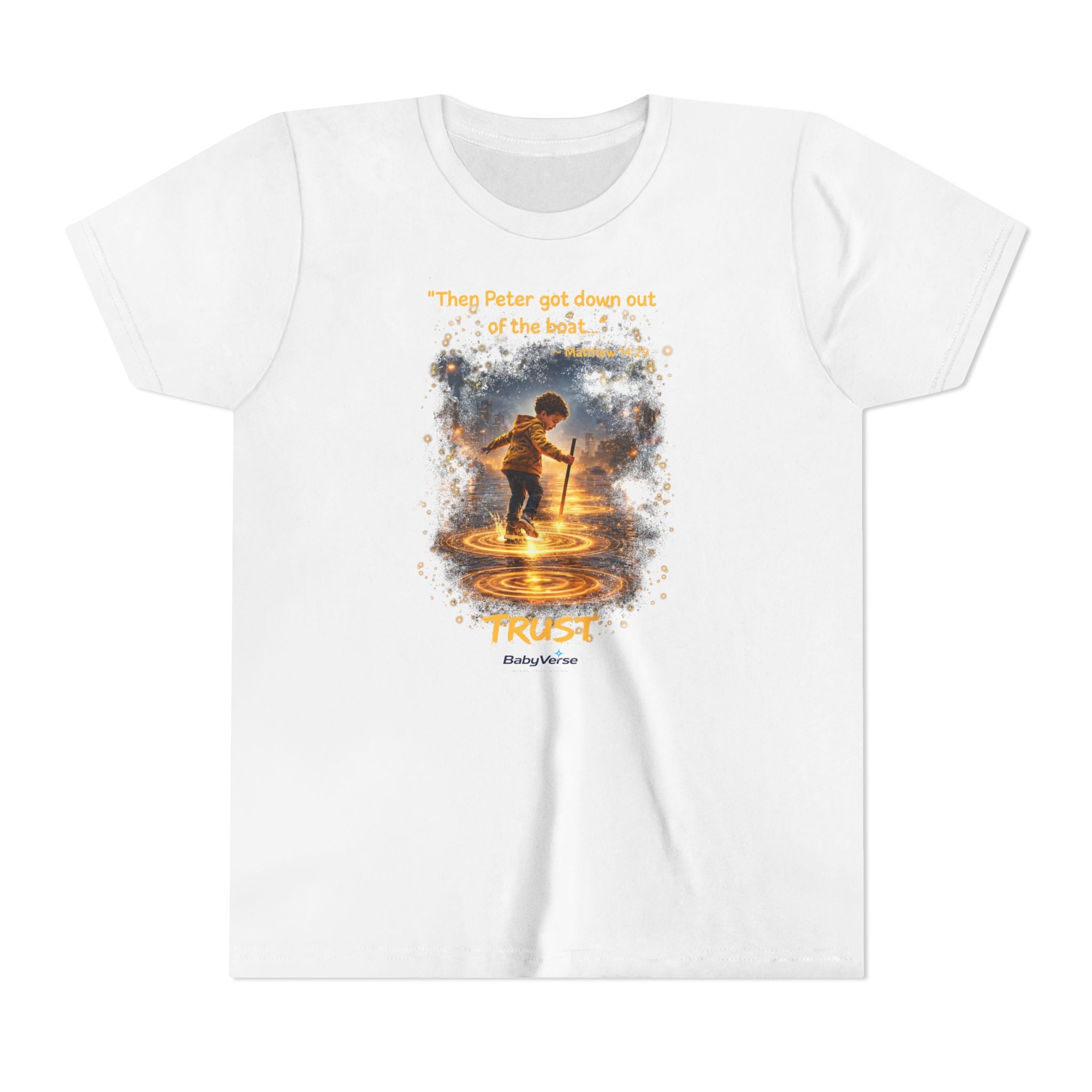 Youth Tee — 'Trust' Inspirational Christian Tee
