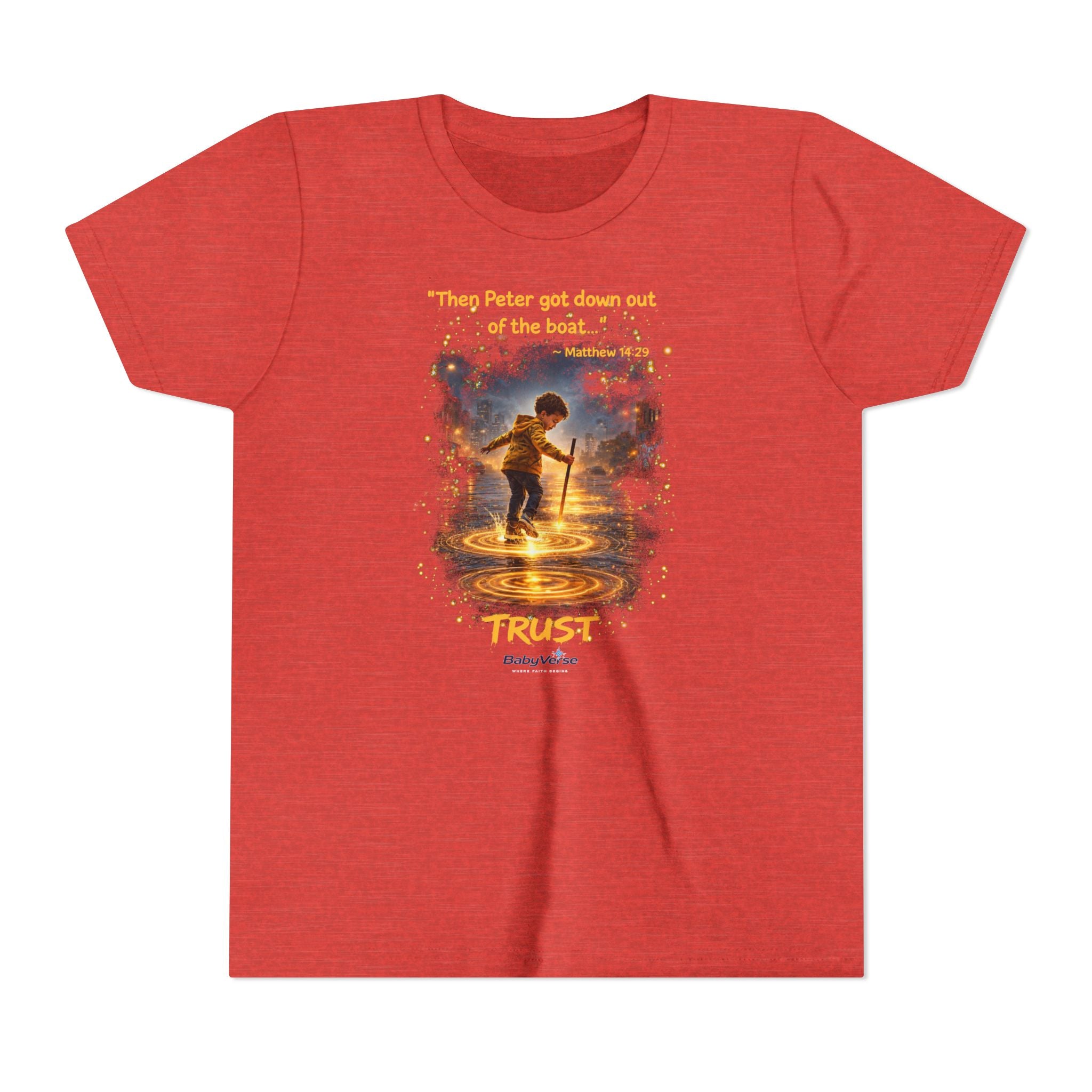 Youth Tee — 'Trust' Inspirational Christian Tee