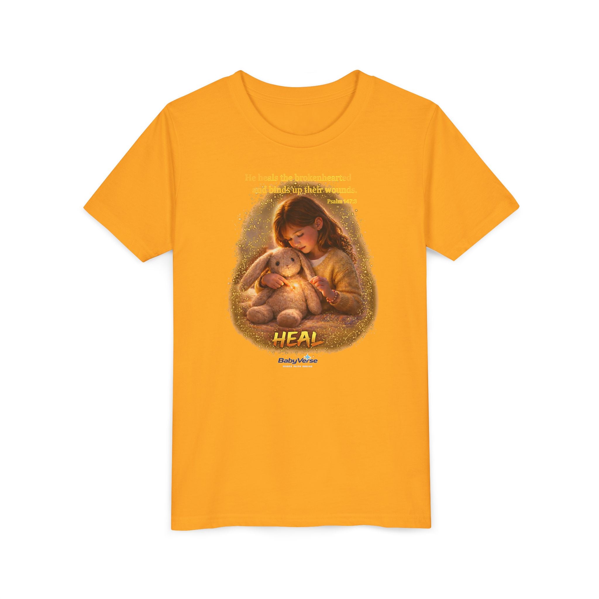 Youth Tee — "Heal" Inspirational Christian Tee