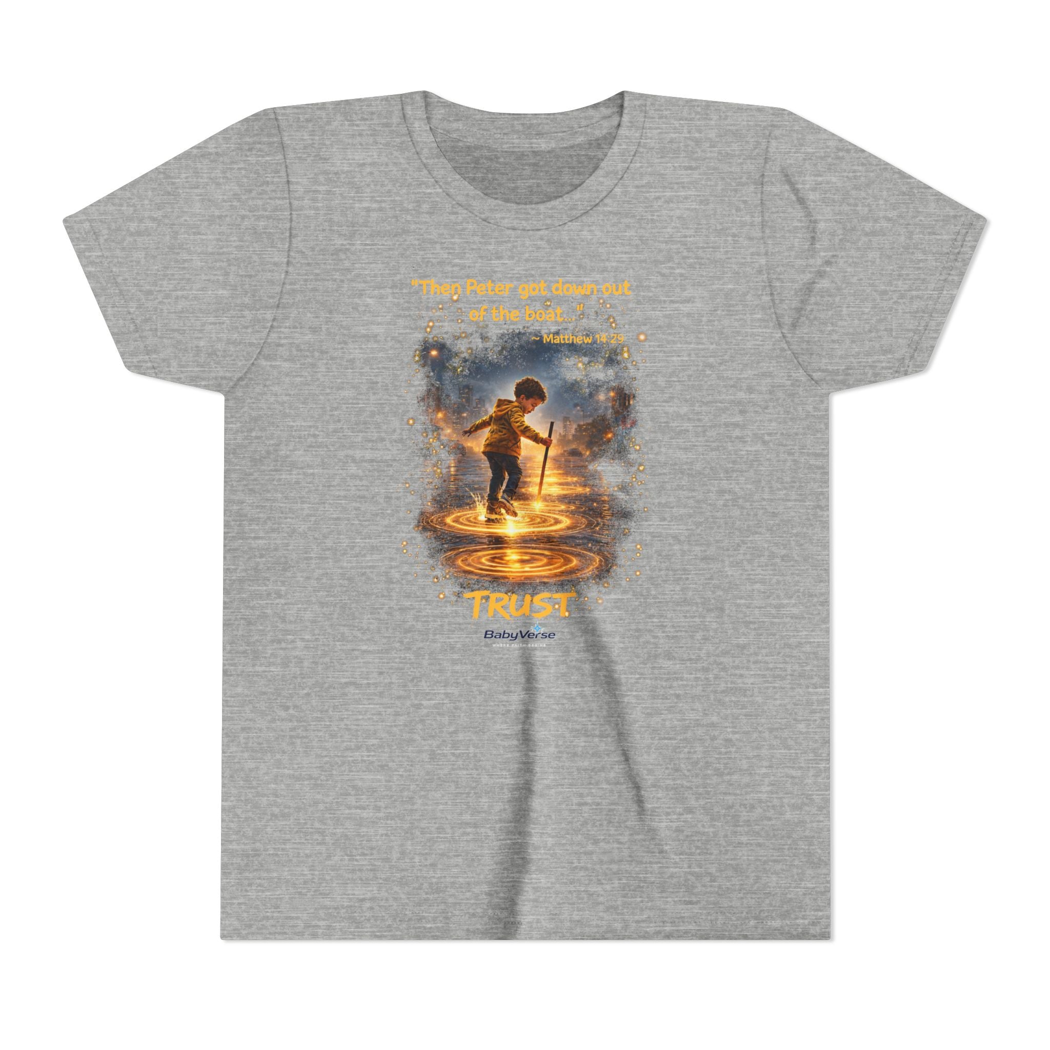 Youth Tee — 'Trust' Inspirational Christian Tee