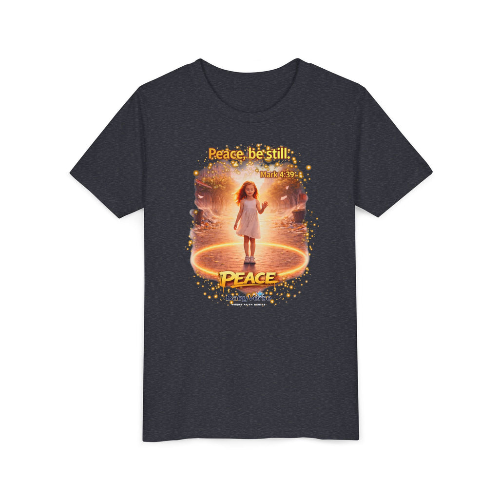 Youth Tee — "Peace" Inspirational Christian Tee