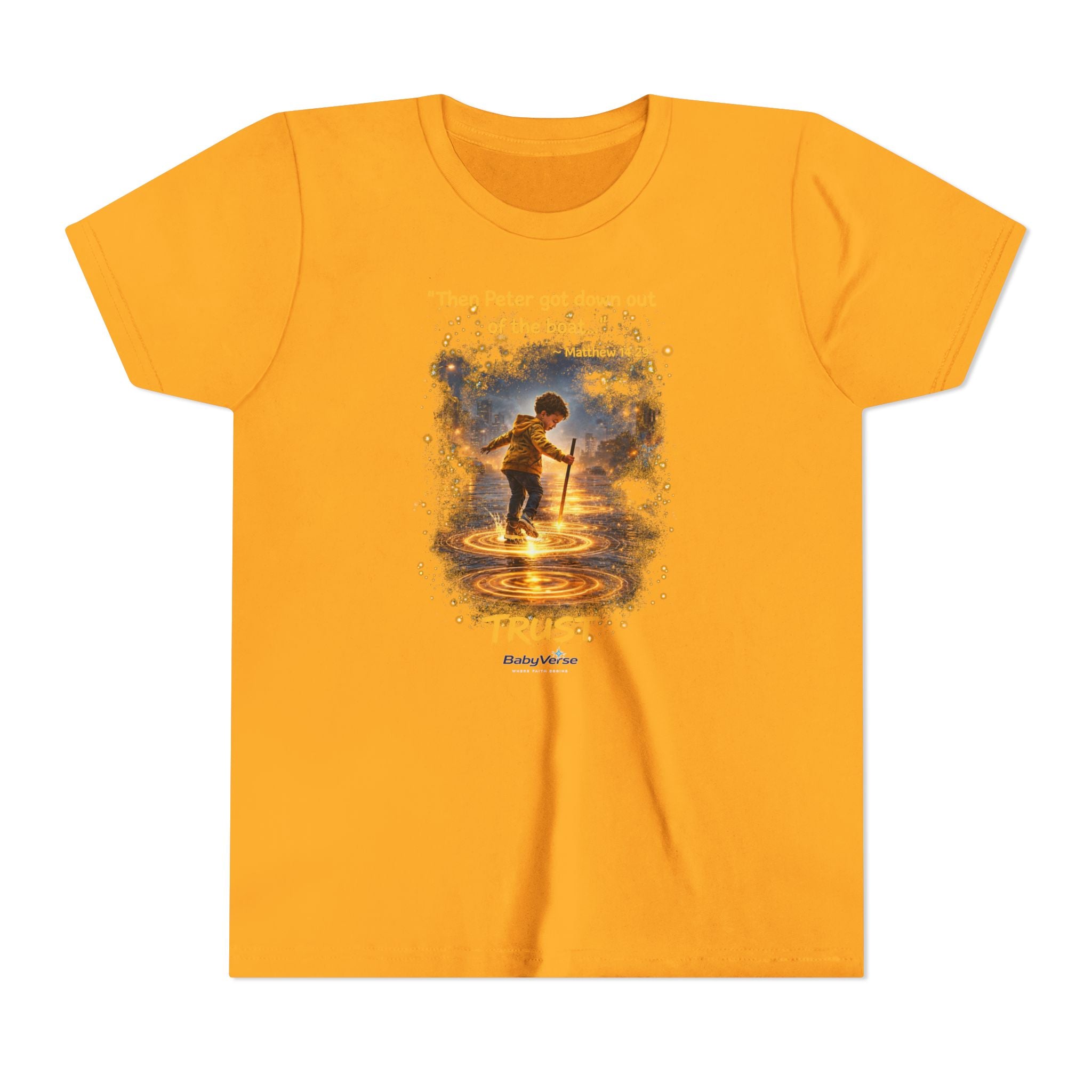 Youth Tee — 'Trust' Inspirational Christian Tee