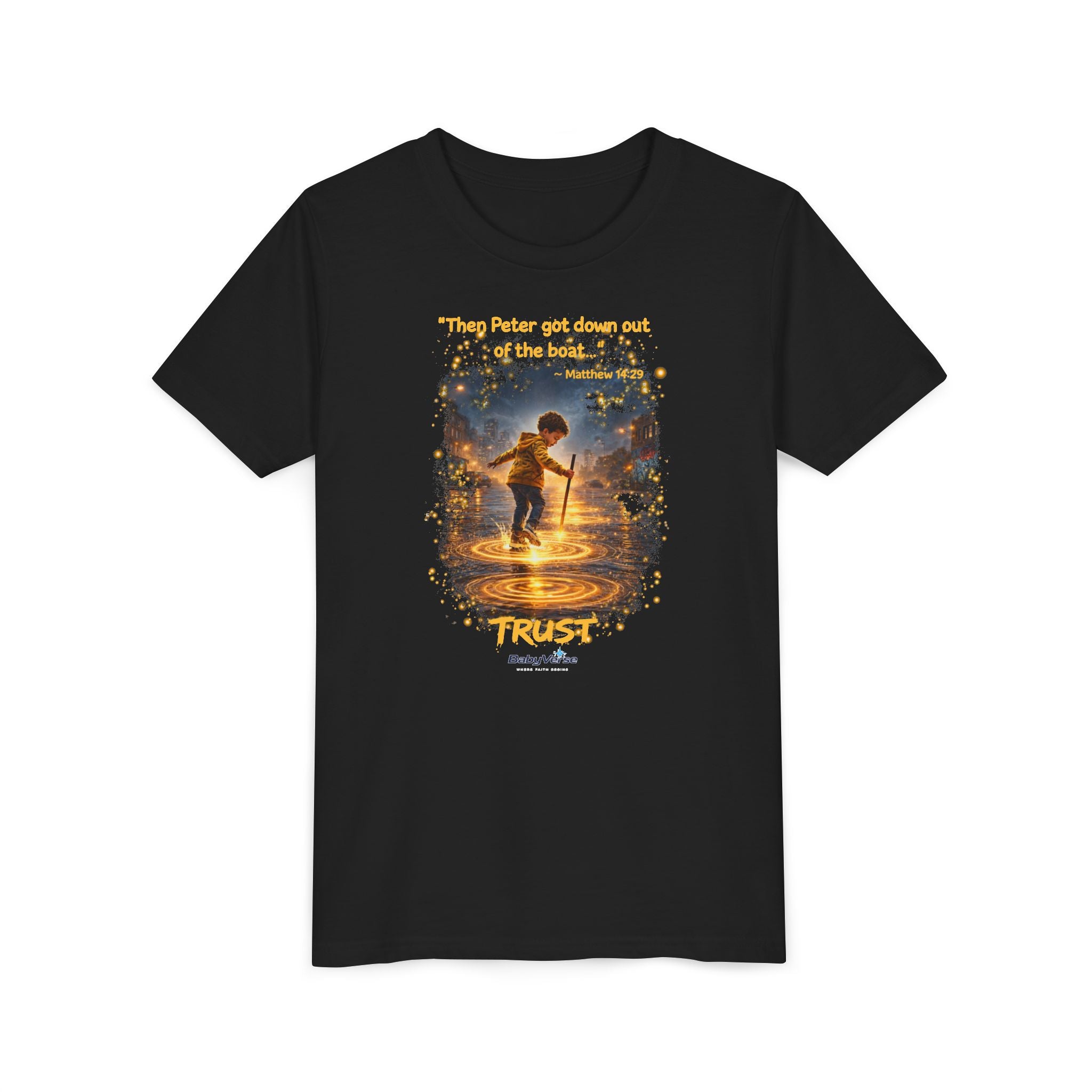Youth Tee — 'Trust' Inspirational Christian Tee