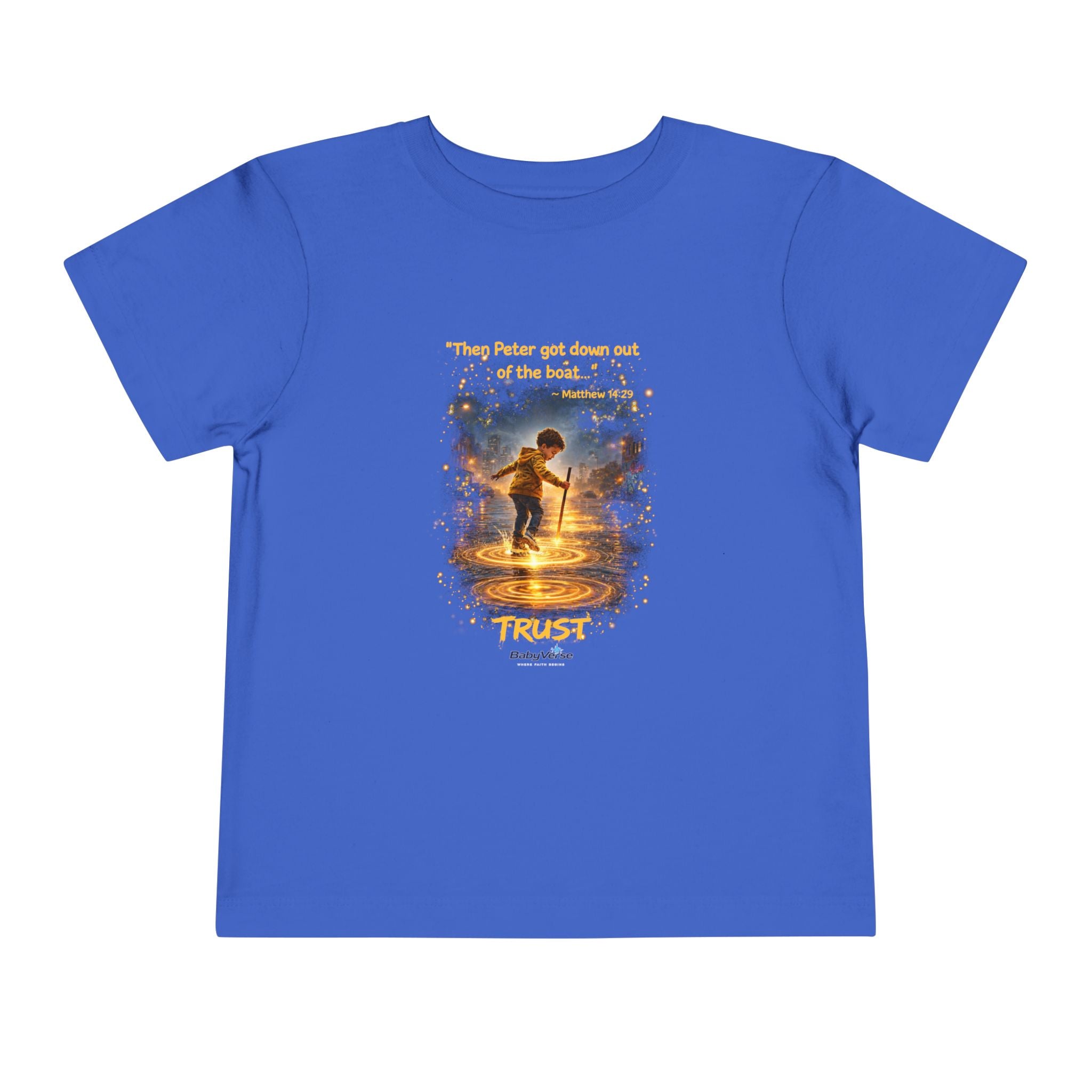 Toddler Tee - "Trust" Inspirational Christian Tee