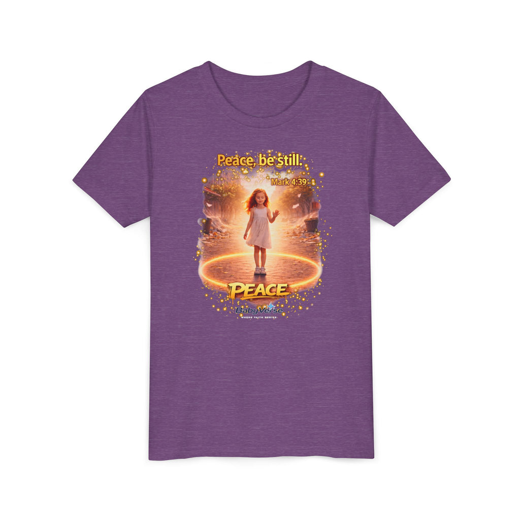 Youth Tee — "Peace" Inspirational Christian Tee