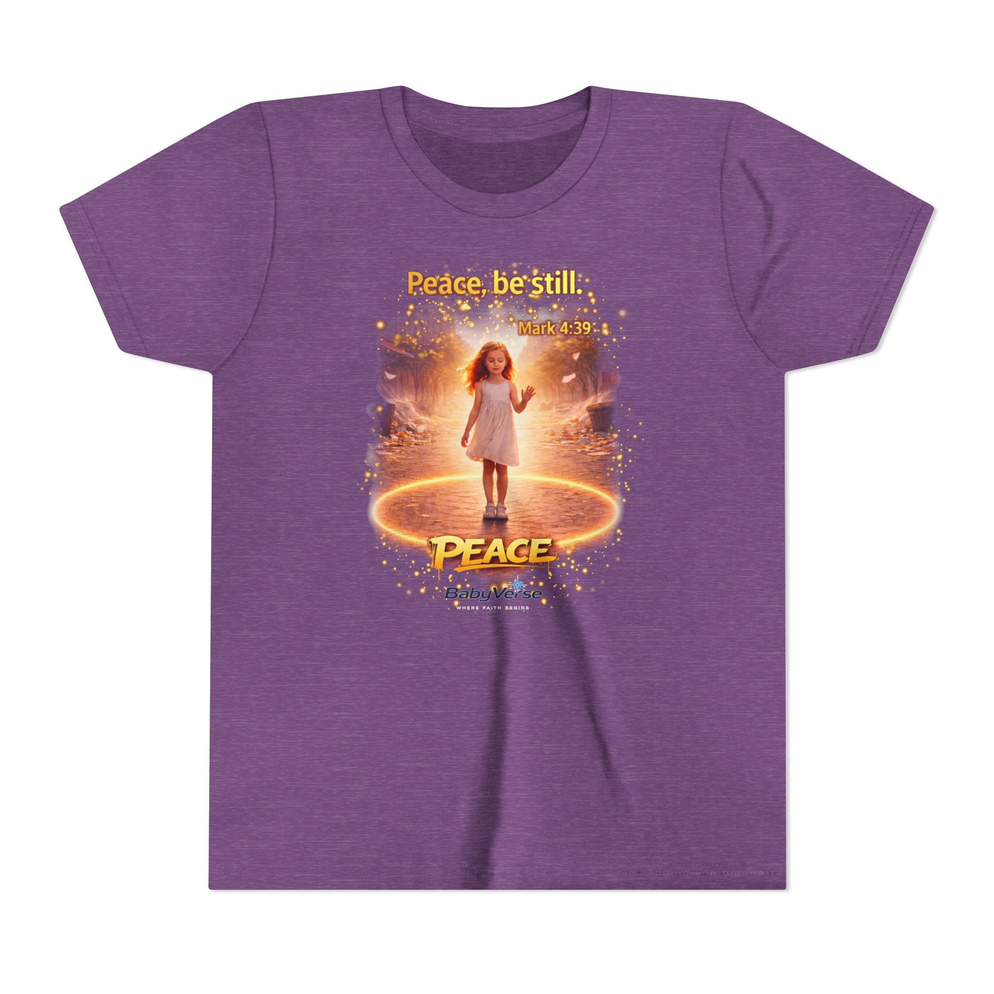 Youth Tee — "Peace" Inspirational Christian Tee