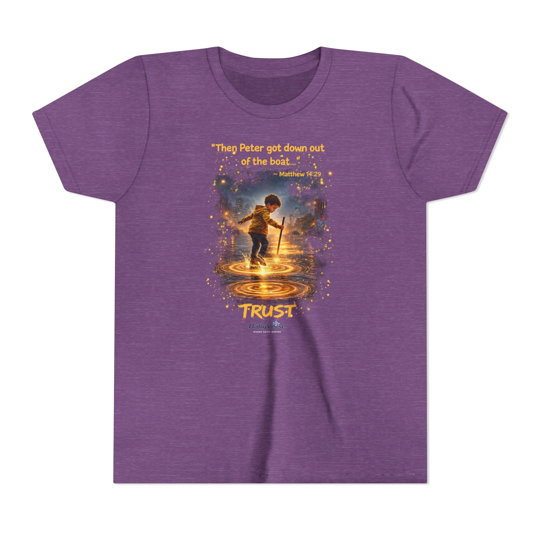 Youth Tee — 'Trust' Inspirational Christian Tee