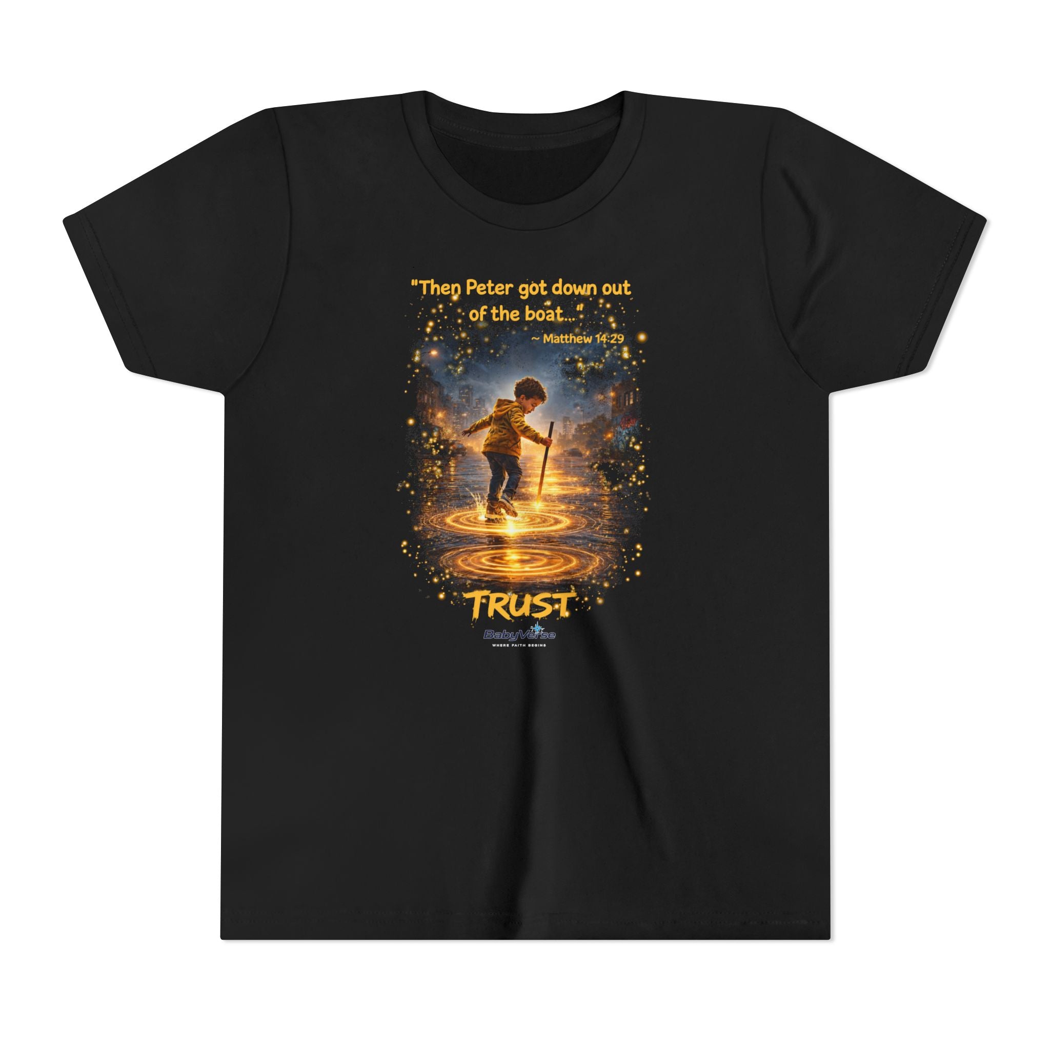 Youth Tee — 'Trust' Inspirational Christian Tee