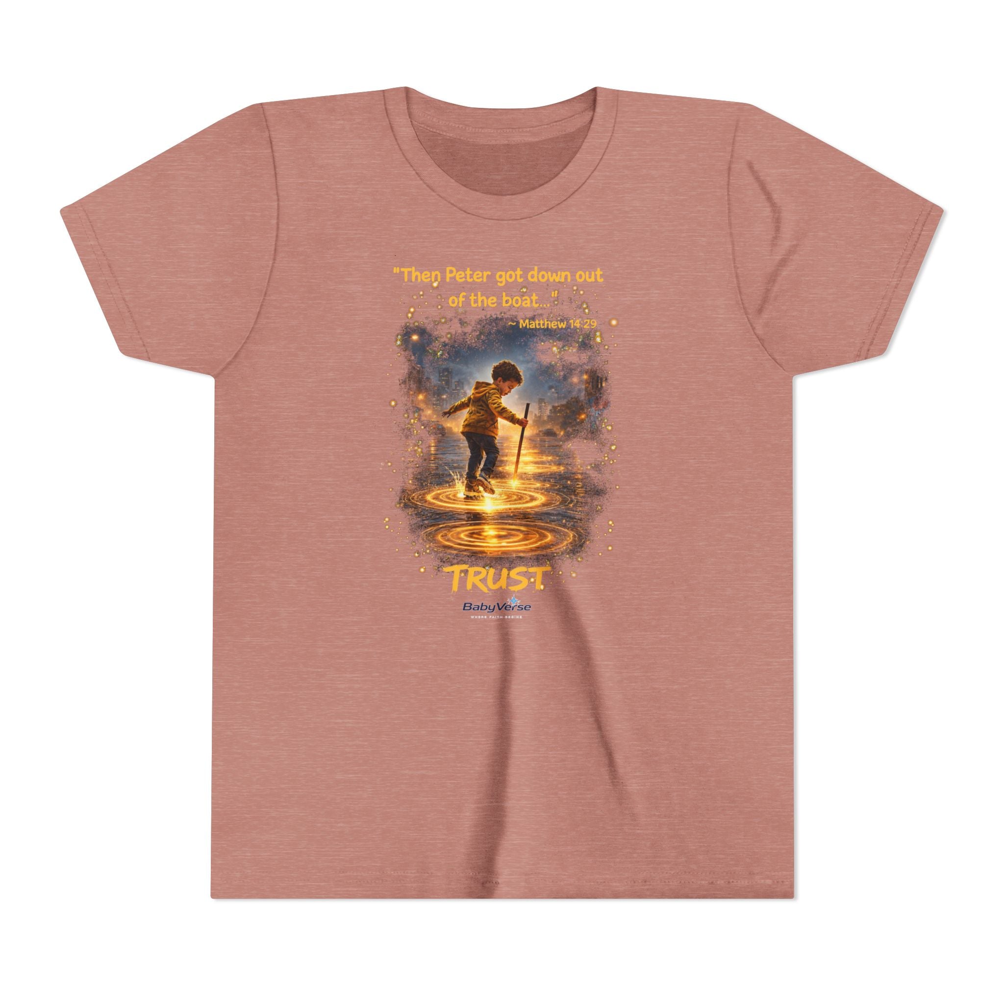 Youth Tee — 'Trust' Inspirational Christian Tee