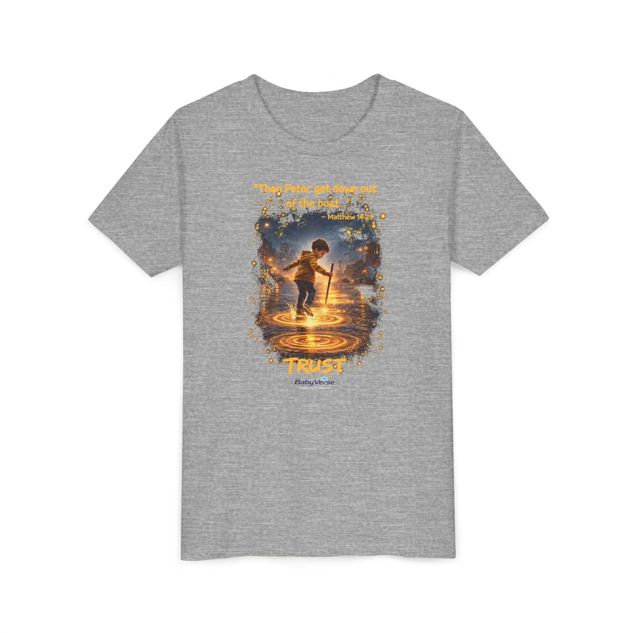 Youth Tee — 'Trust' Inspirational Christian Tee