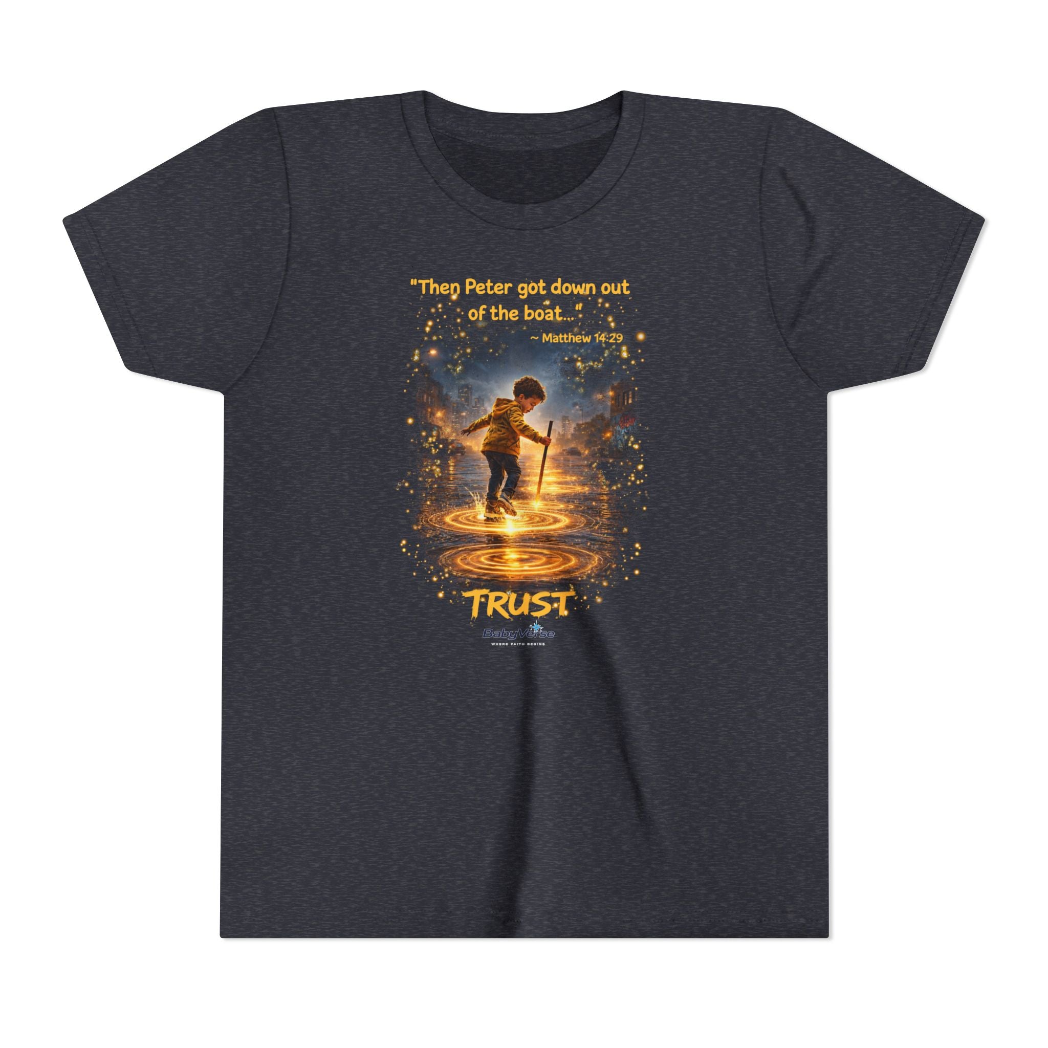 Youth Tee — 'Trust' Inspirational Christian Tee