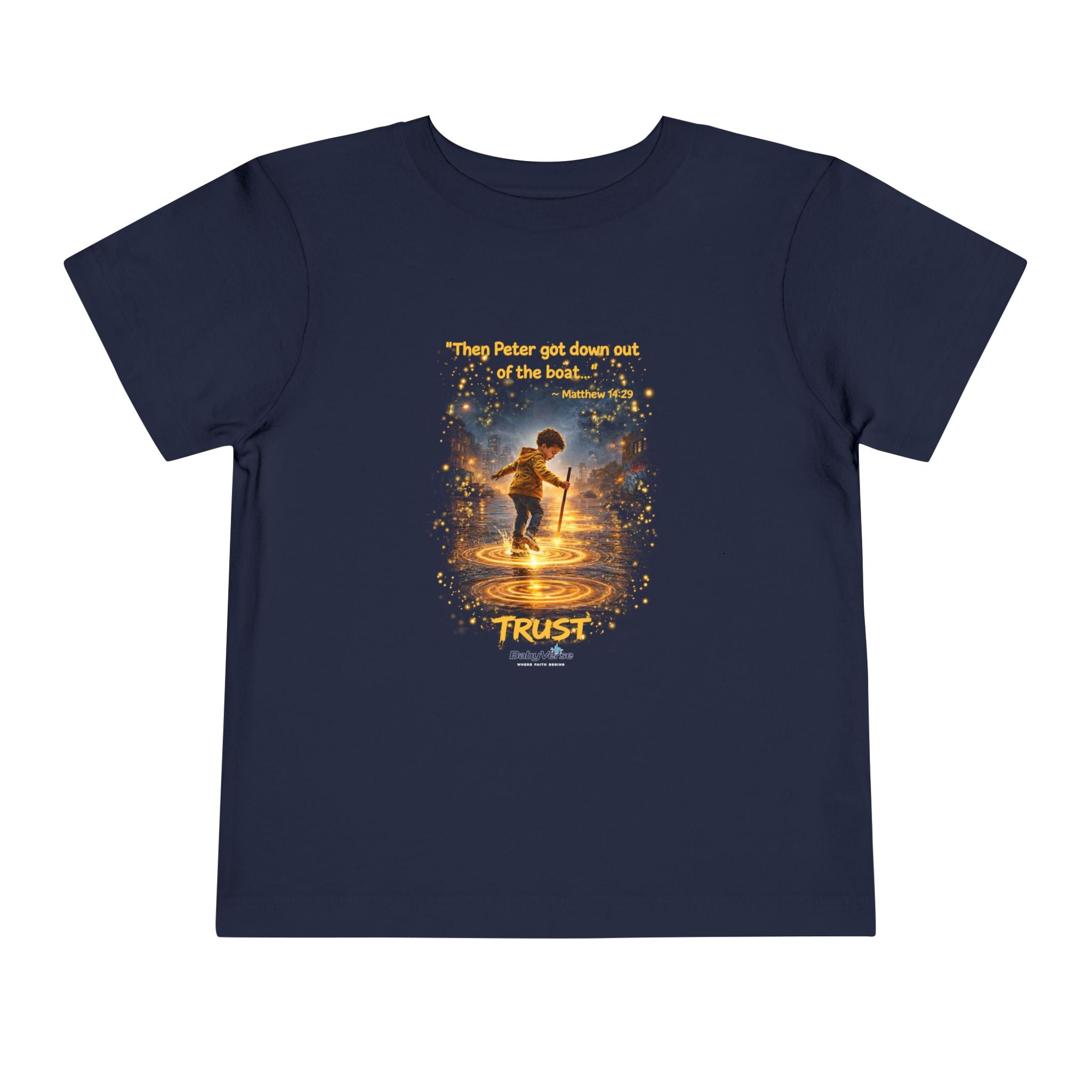 Toddler Tee - "Trust" Inspirational Christian Tee