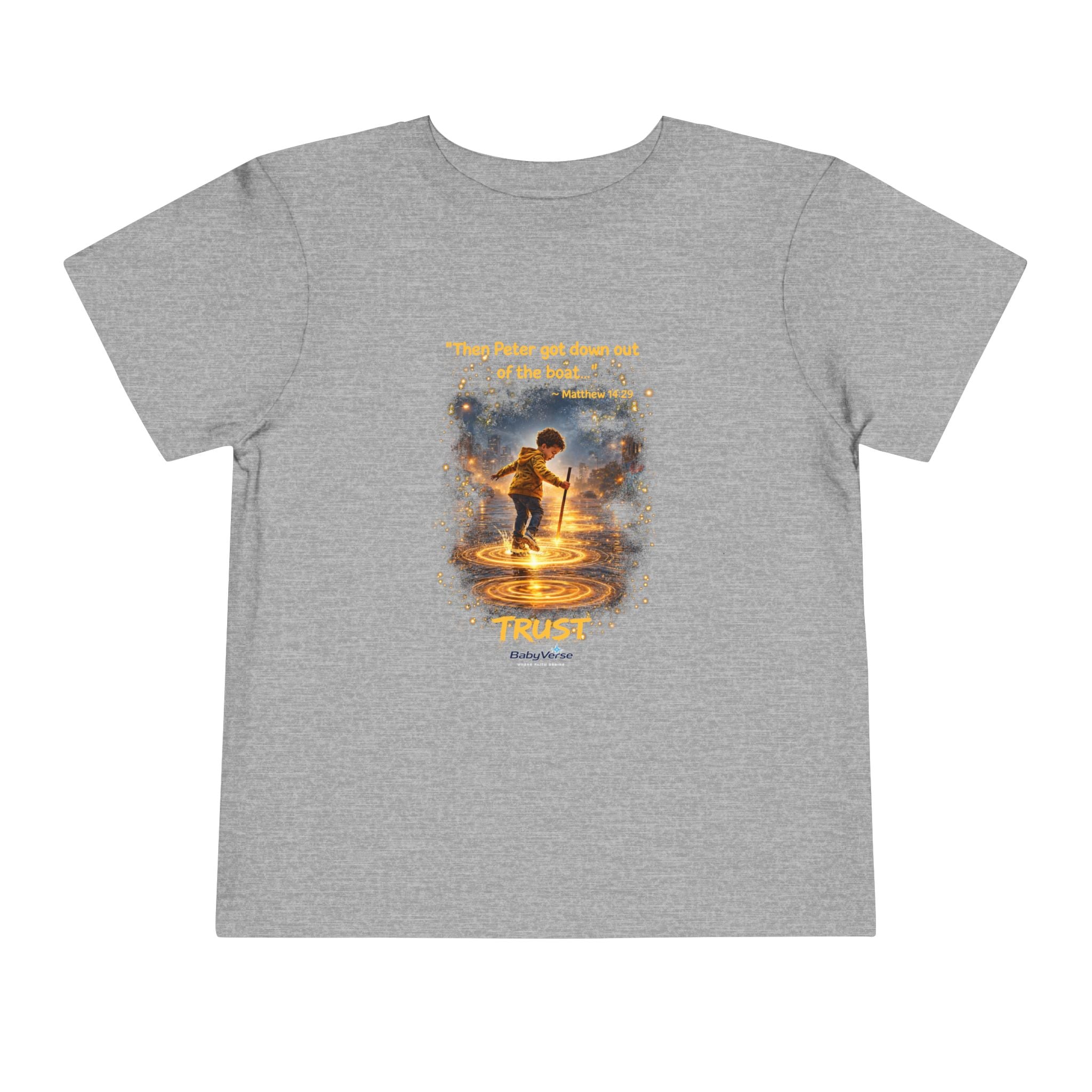 Toddler Tee - "Trust" Inspirational Christian Tee