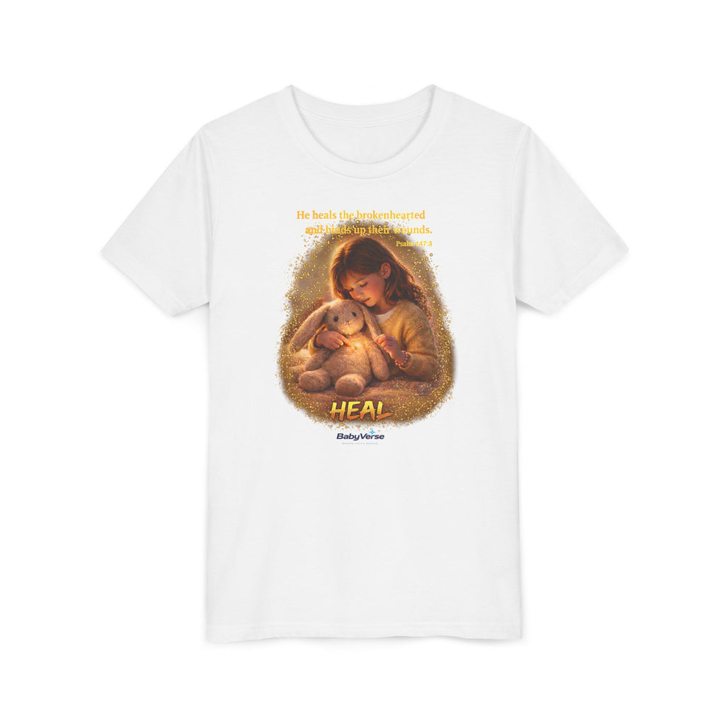 Youth Tee — "Heal" Inspirational Christian Tee