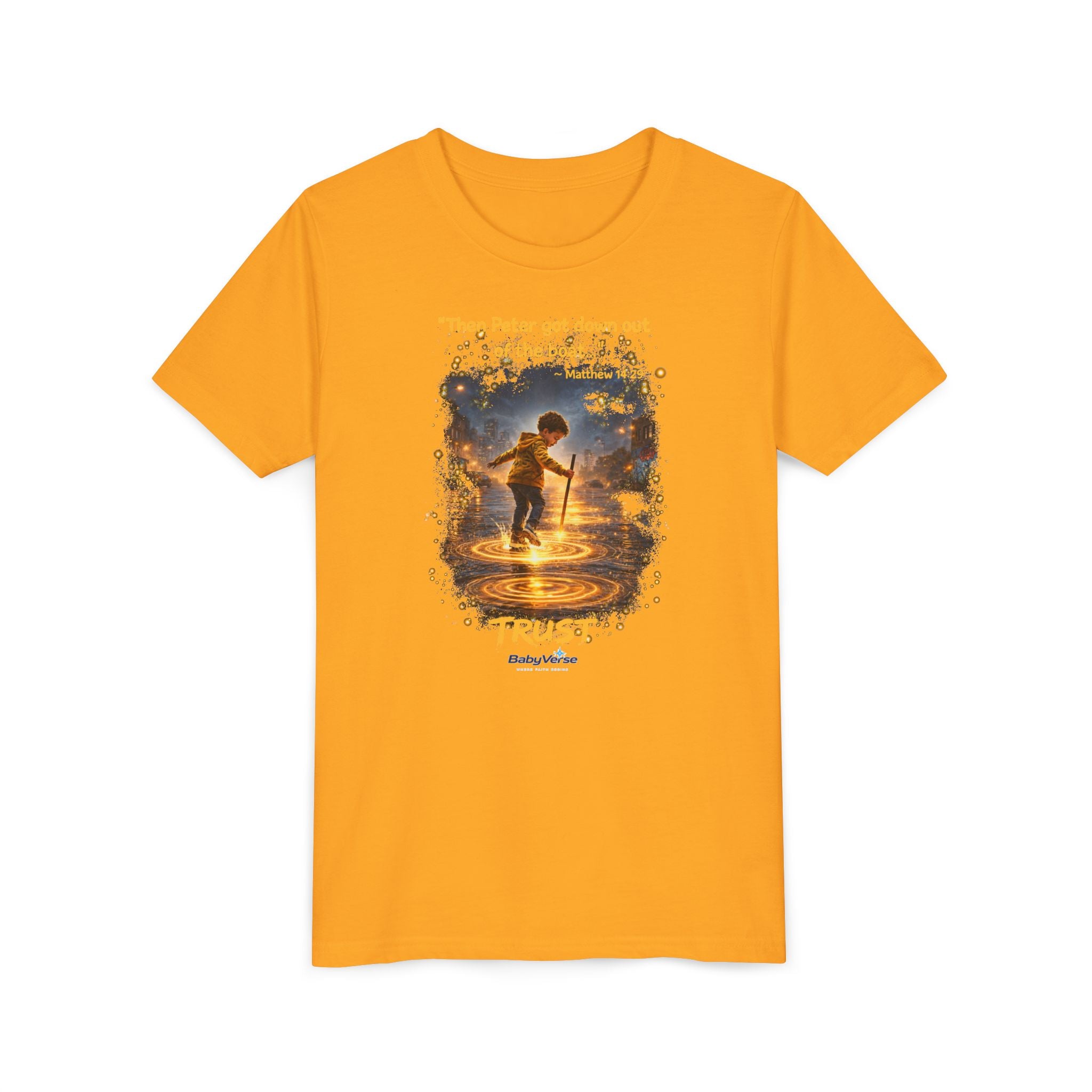 Youth Tee — 'Trust' Inspirational Christian Tee