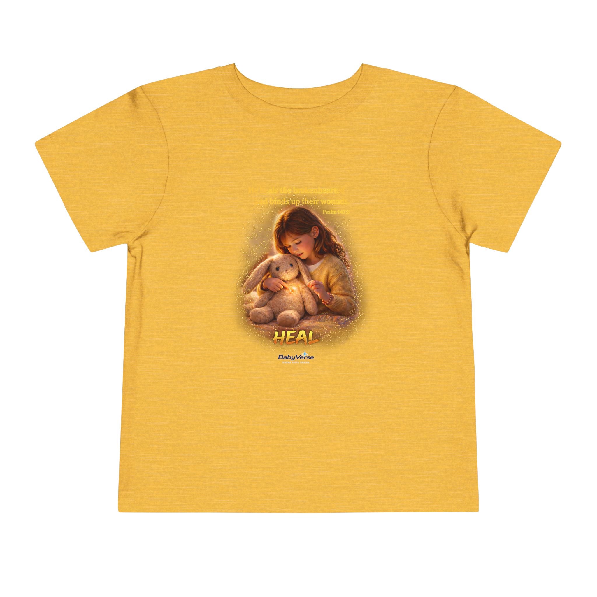Toddler Tee —  "Heal" Inspirational Christian Tee