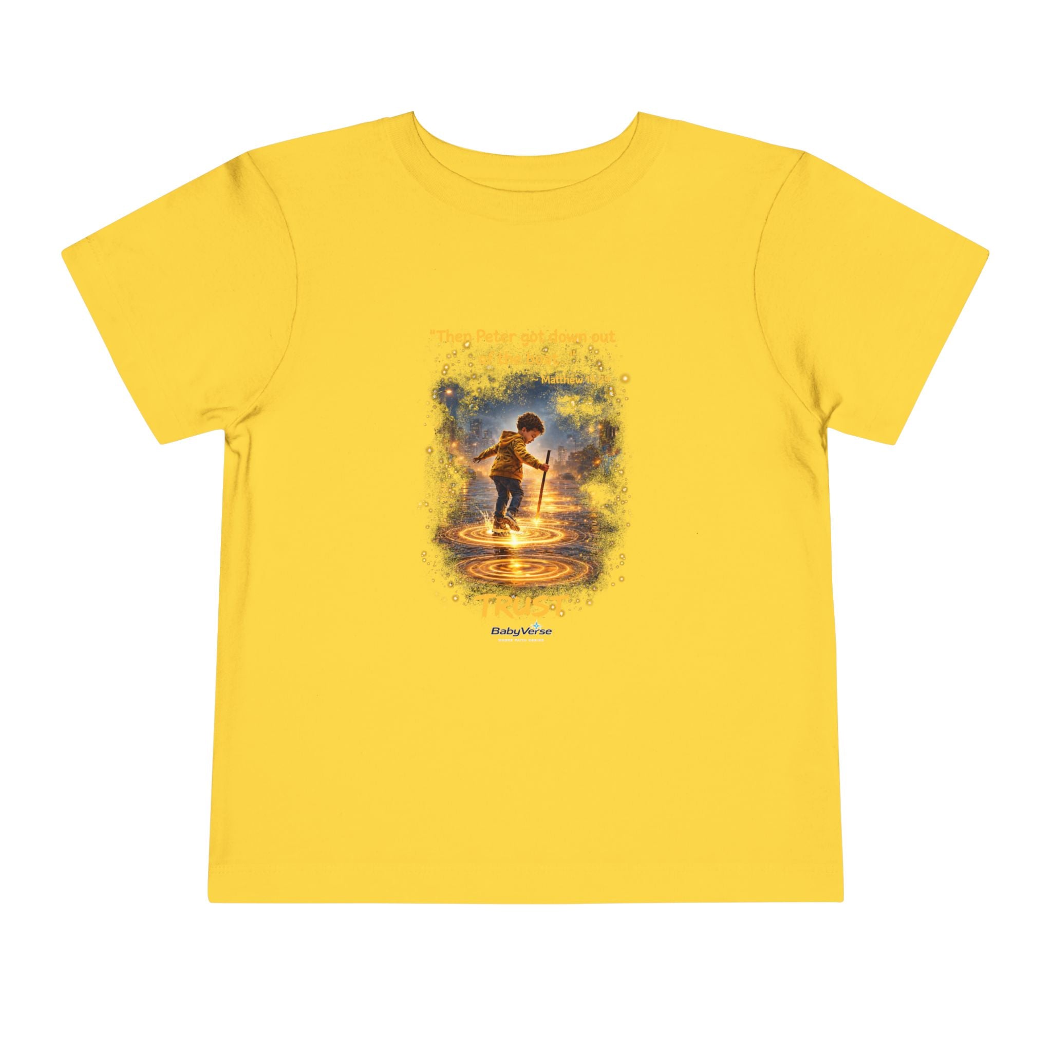 Toddler Tee - "Trust" Inspirational Christian Tee