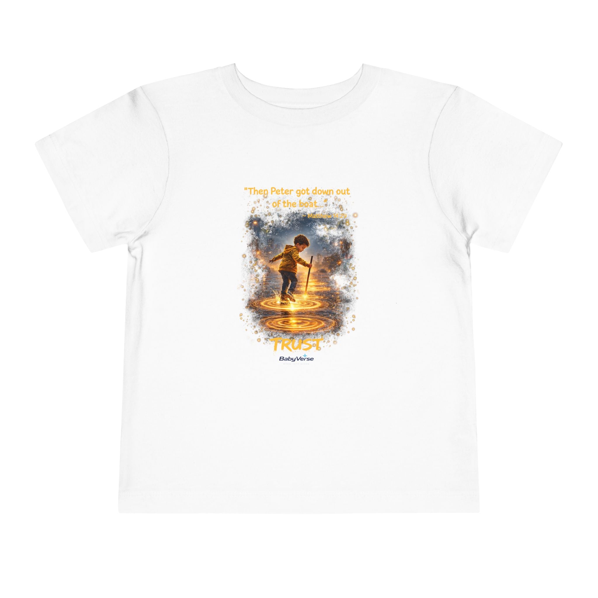 Toddler Tee - "Trust" Inspirational Christian Tee