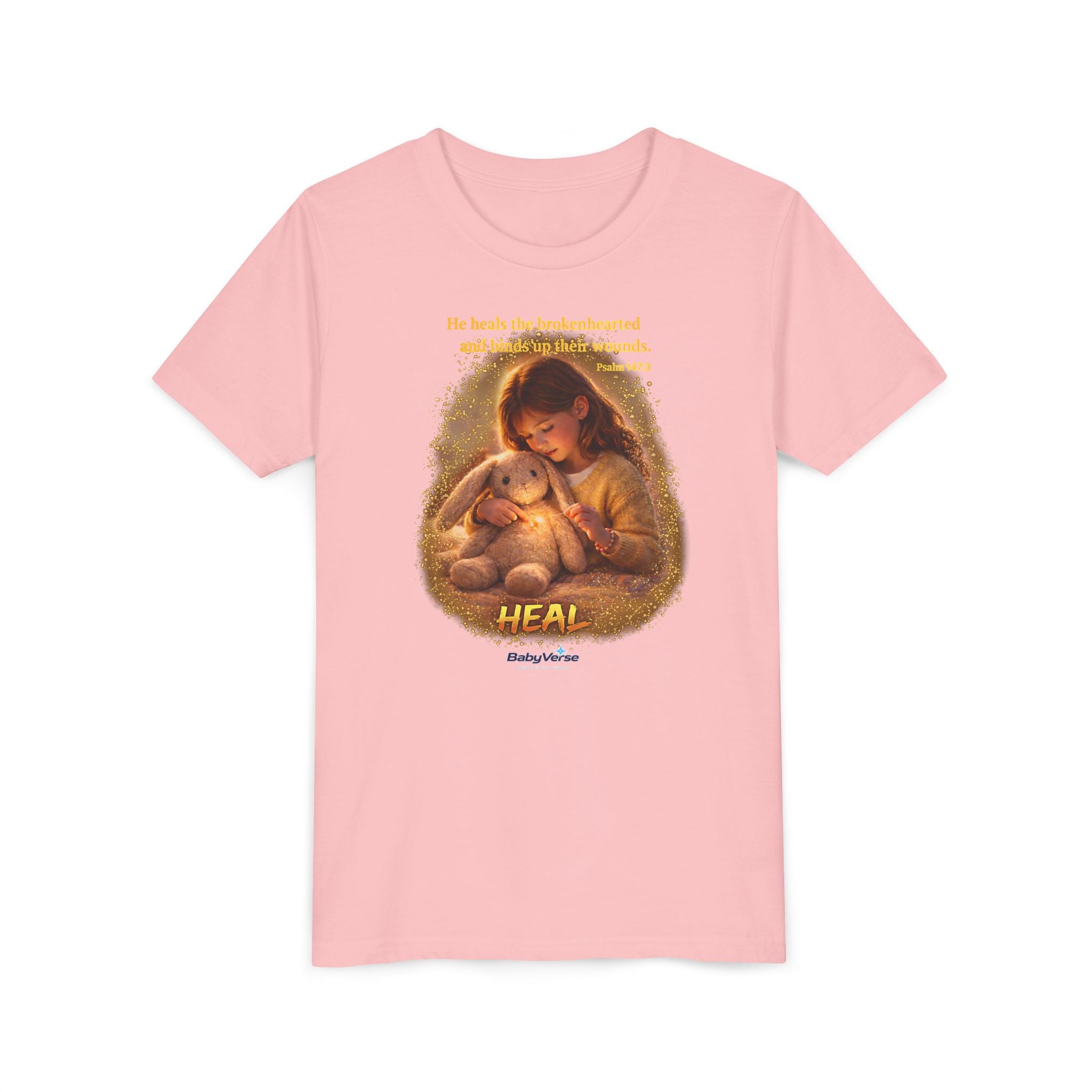 Youth Tee — "Heal" Inspirational Christian Tee