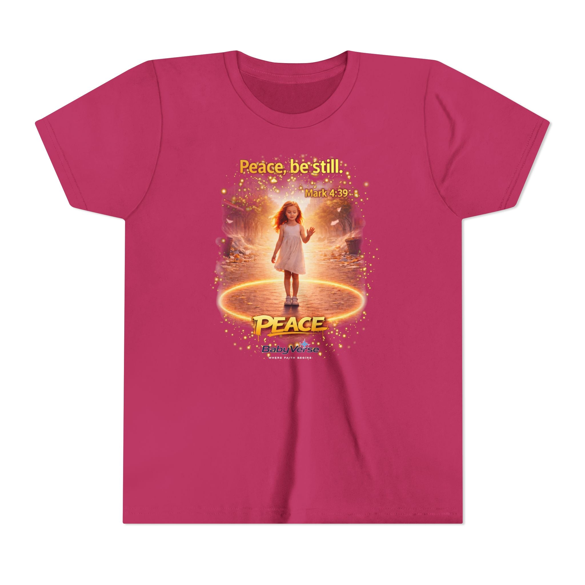 Youth Tee — "Peace" Inspirational Christian Tee