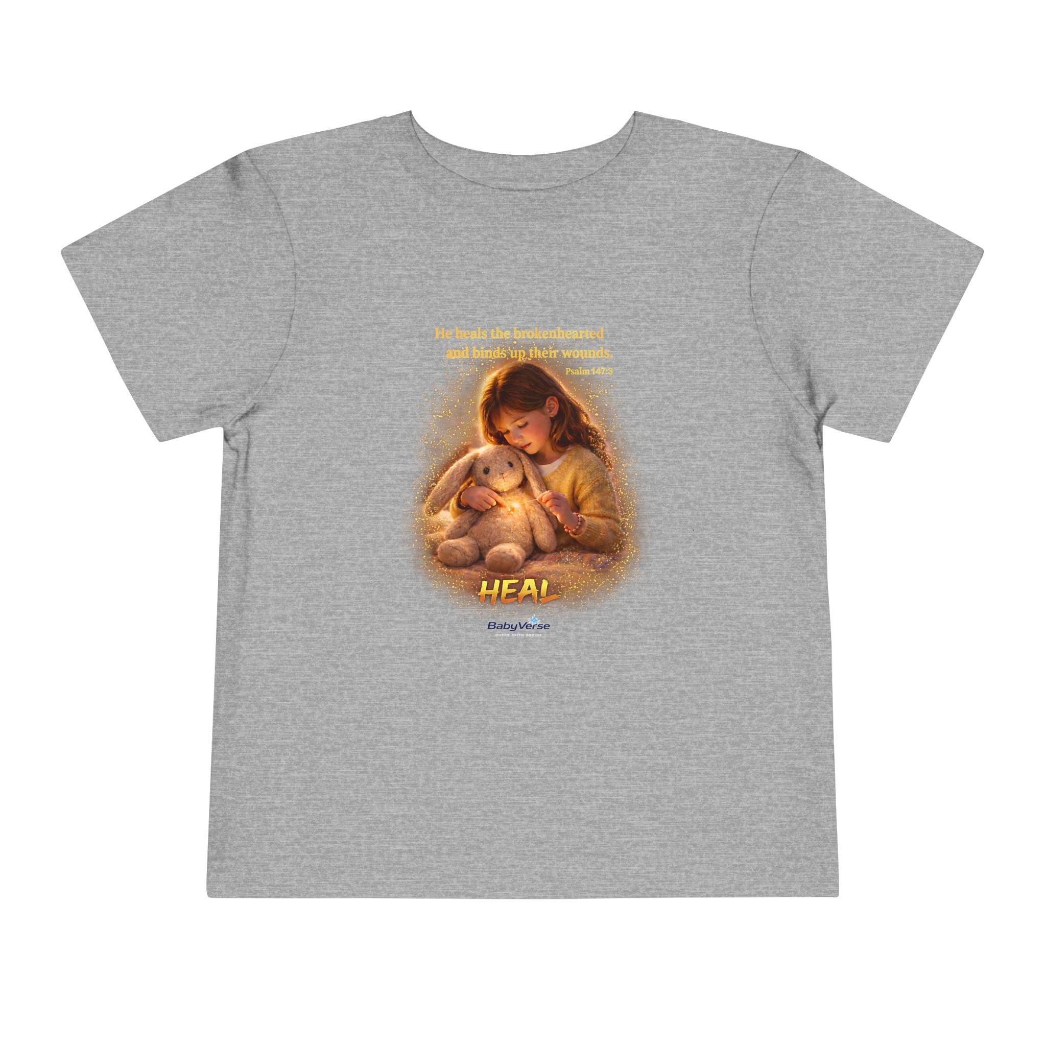Toddler Tee —  "Heal" Inspirational Christian Tee