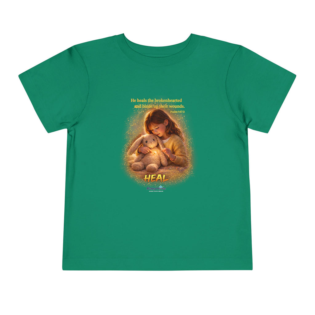 Toddler Tee —  "Heal" Inspirational Christian Tee