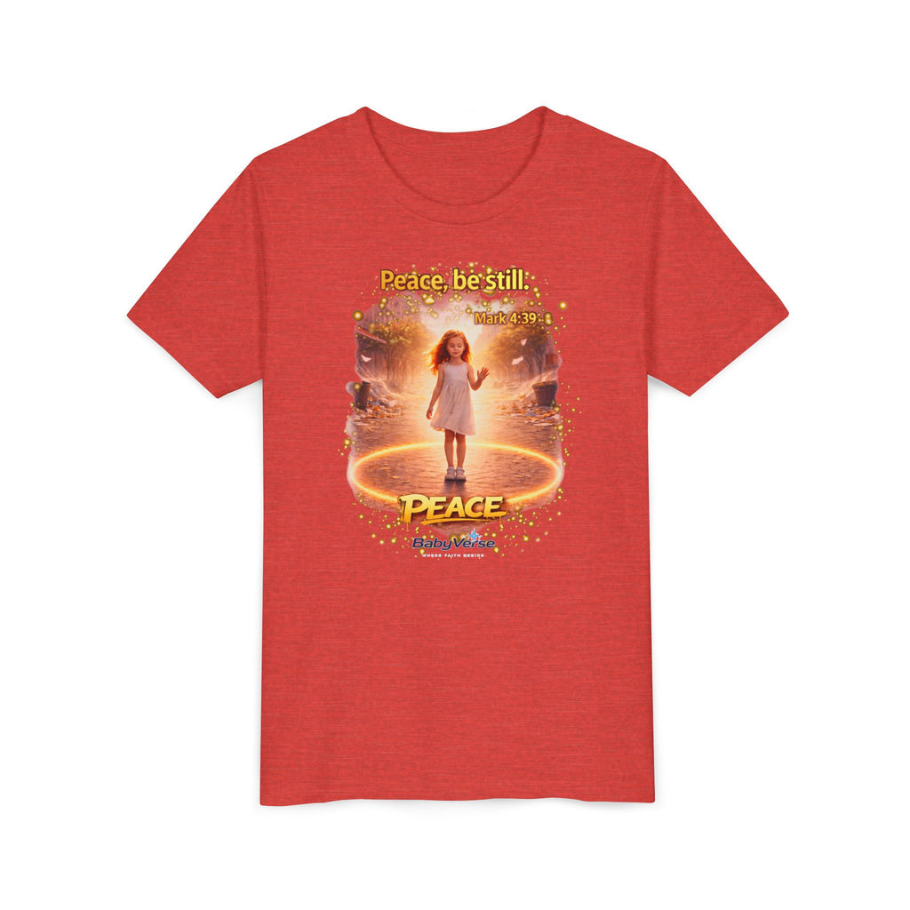 Youth Tee — "Peace" Inspirational Christian Tee