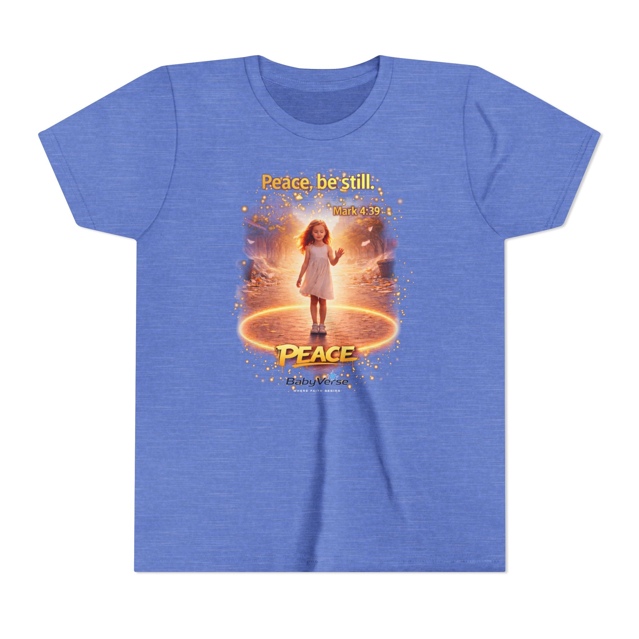 Youth Tee — "Peace" Inspirational Christian Tee