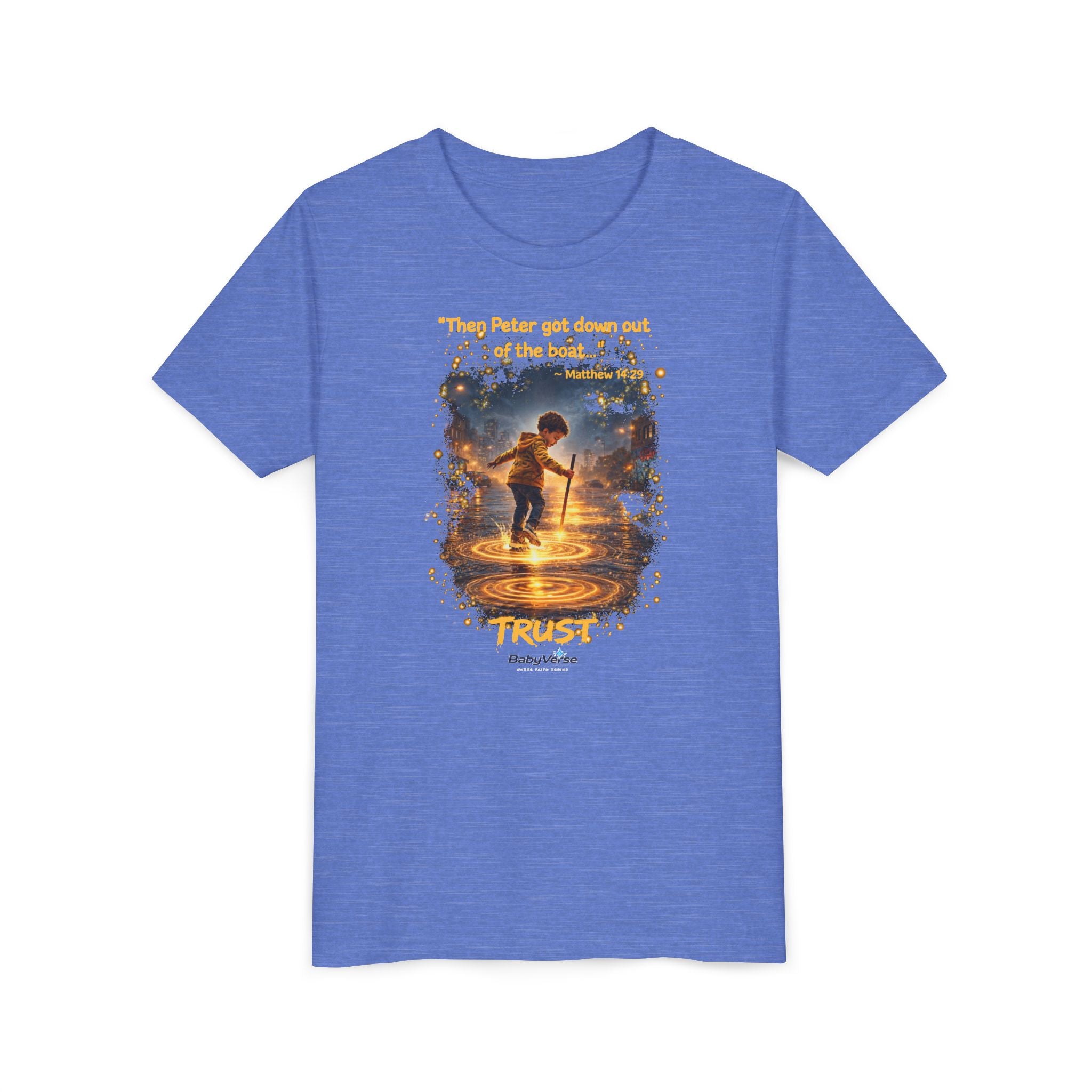 Youth Tee — 'Trust' Inspirational Christian Tee