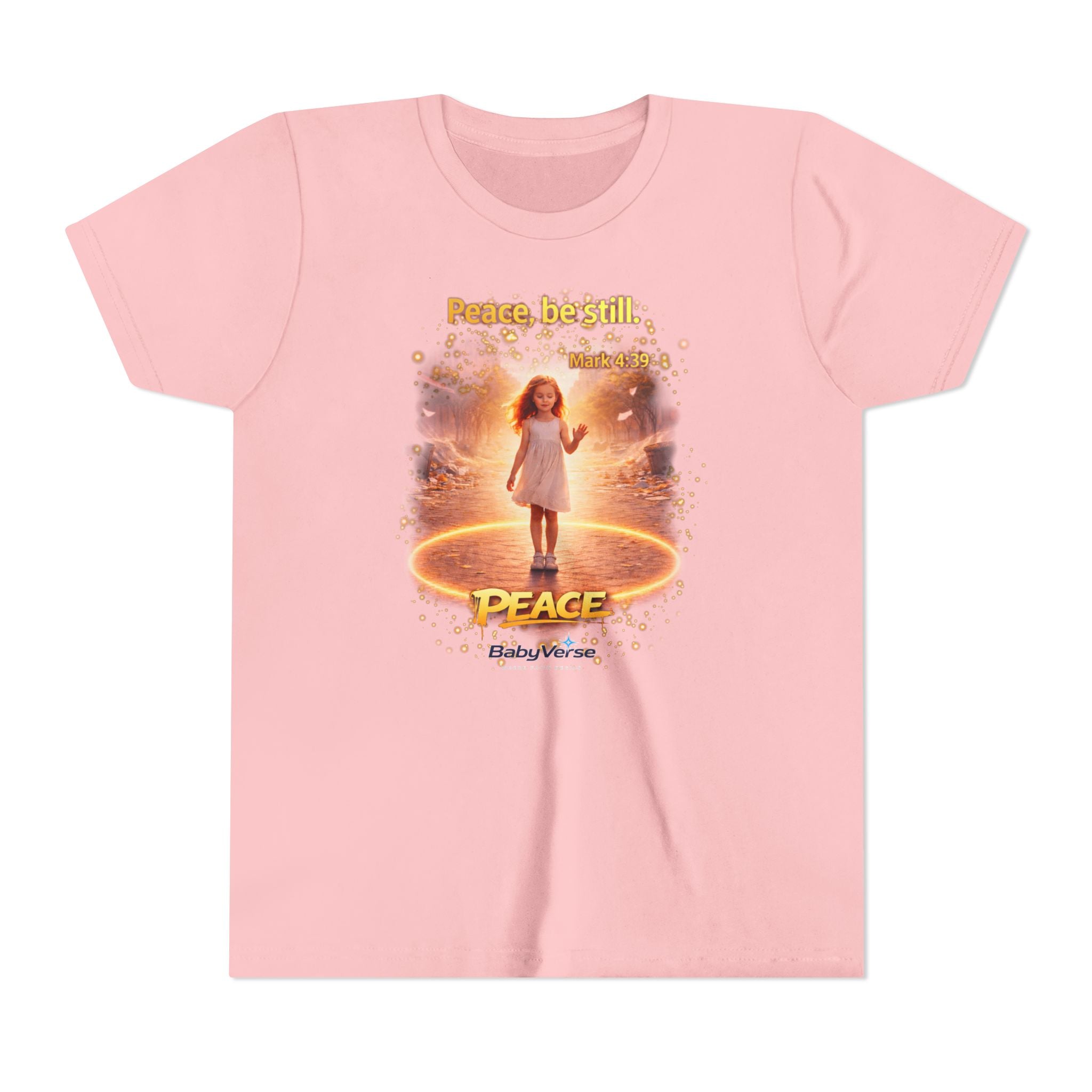 Youth Tee — "Peace" Inspirational Christian Tee