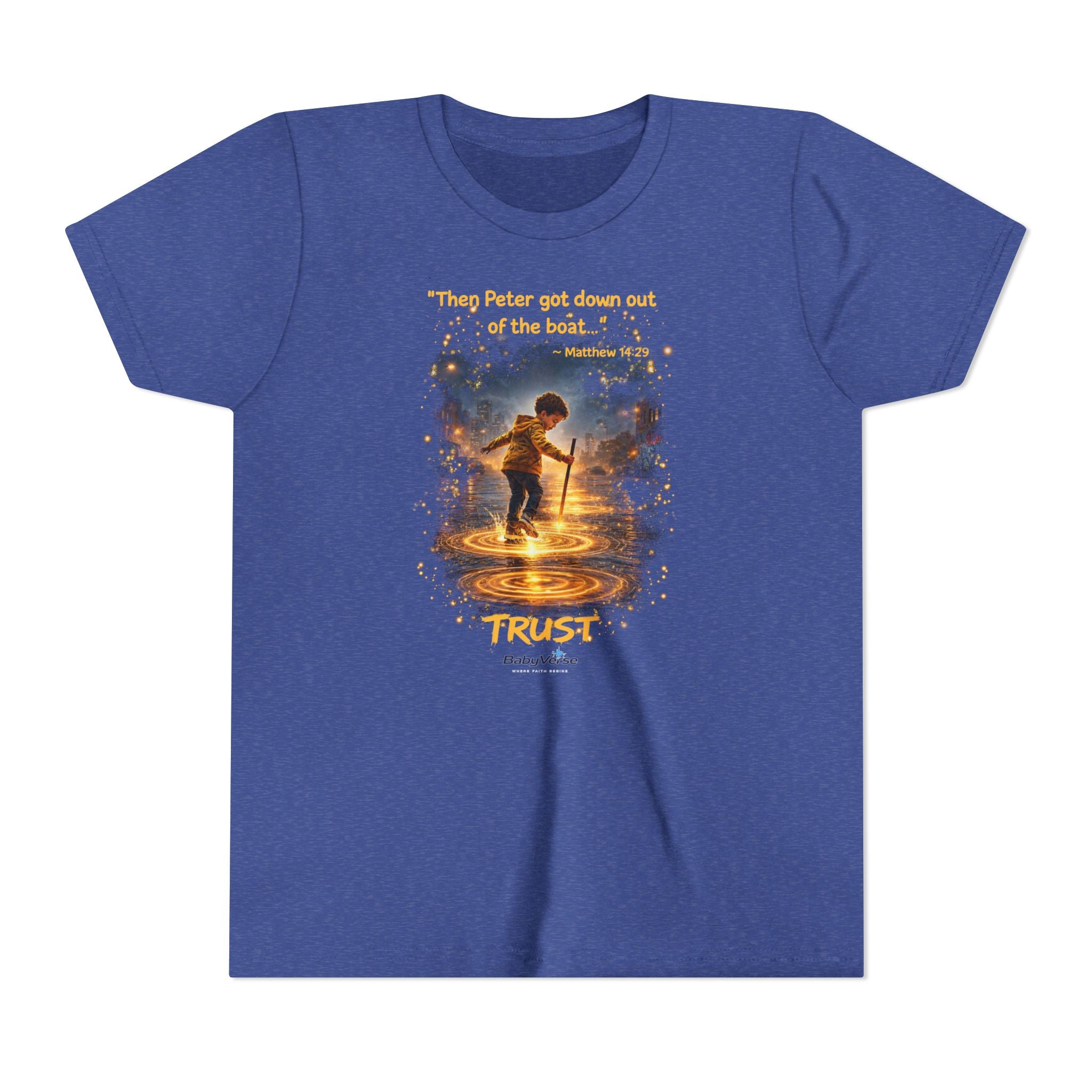 Youth Tee — 'Trust' Inspirational Christian Tee