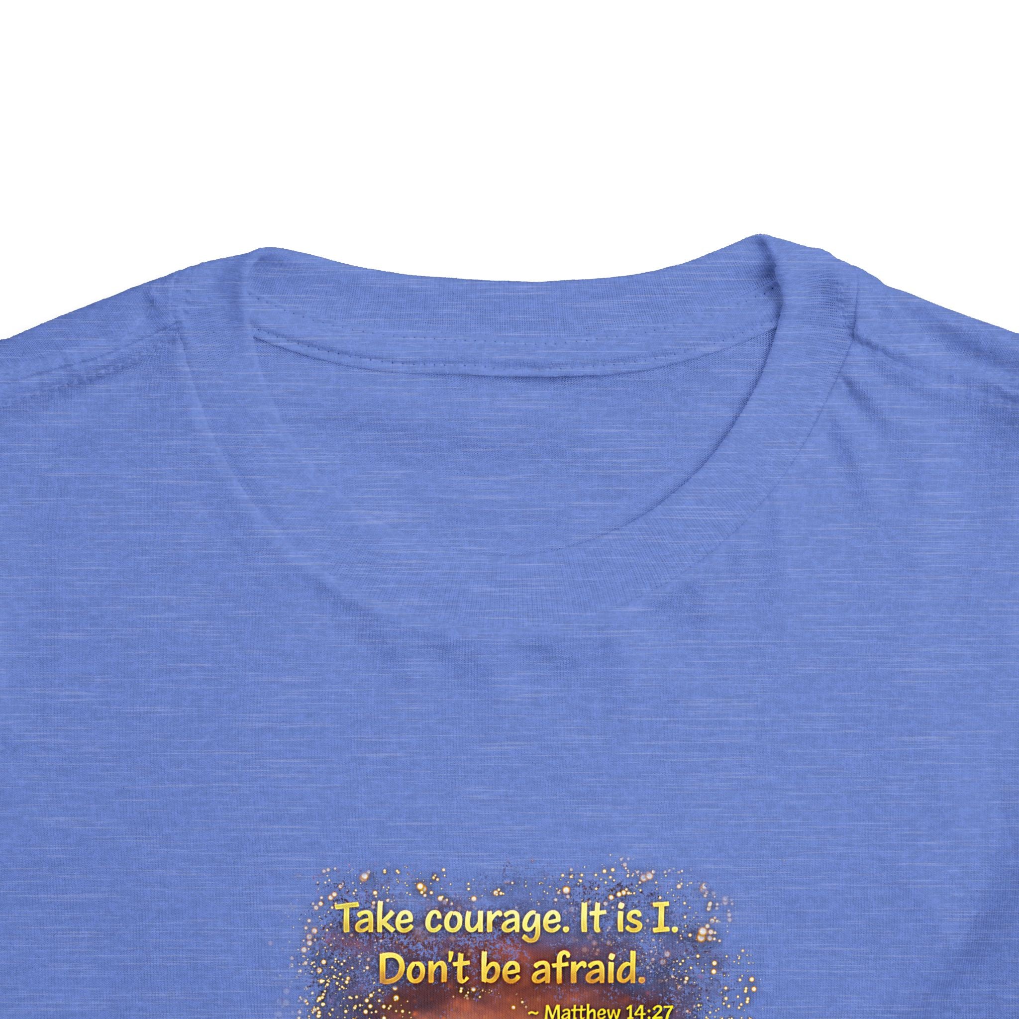 Toddler Tee – " Step with Faith" Inspirational Christian Tee
