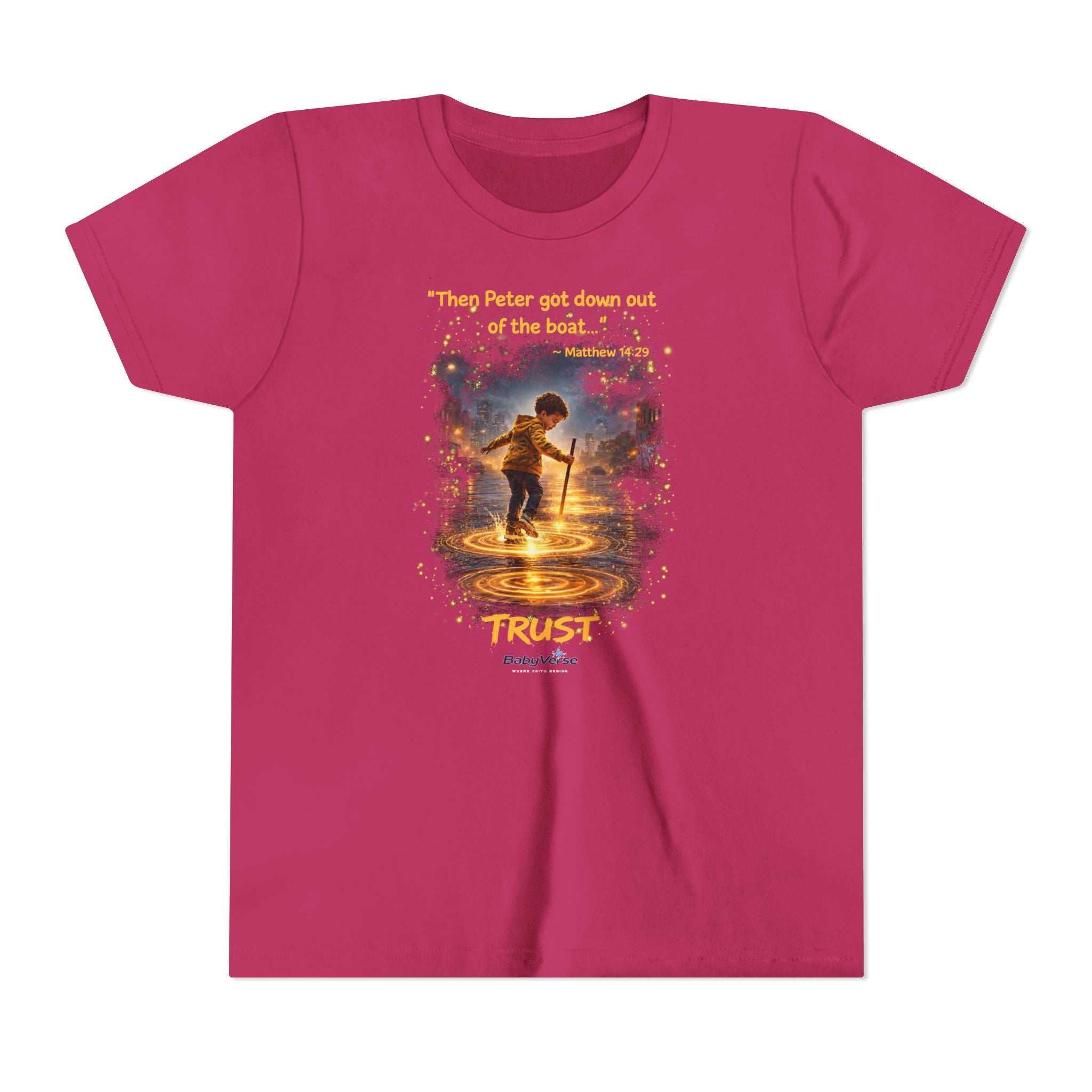 Youth Tee — 'Trust' Inspirational Christian Tee