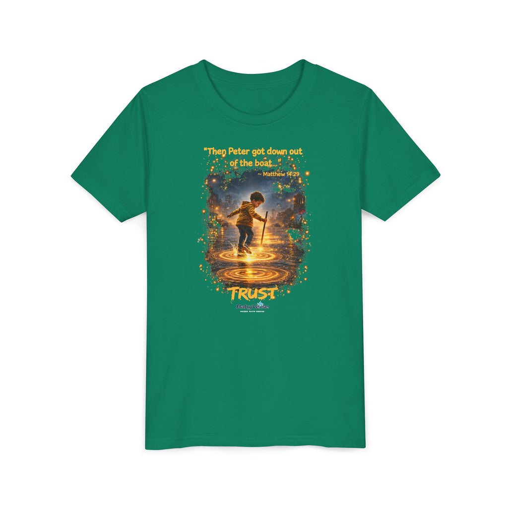 Youth Tee — 'Trust' Inspirational Christian Tee