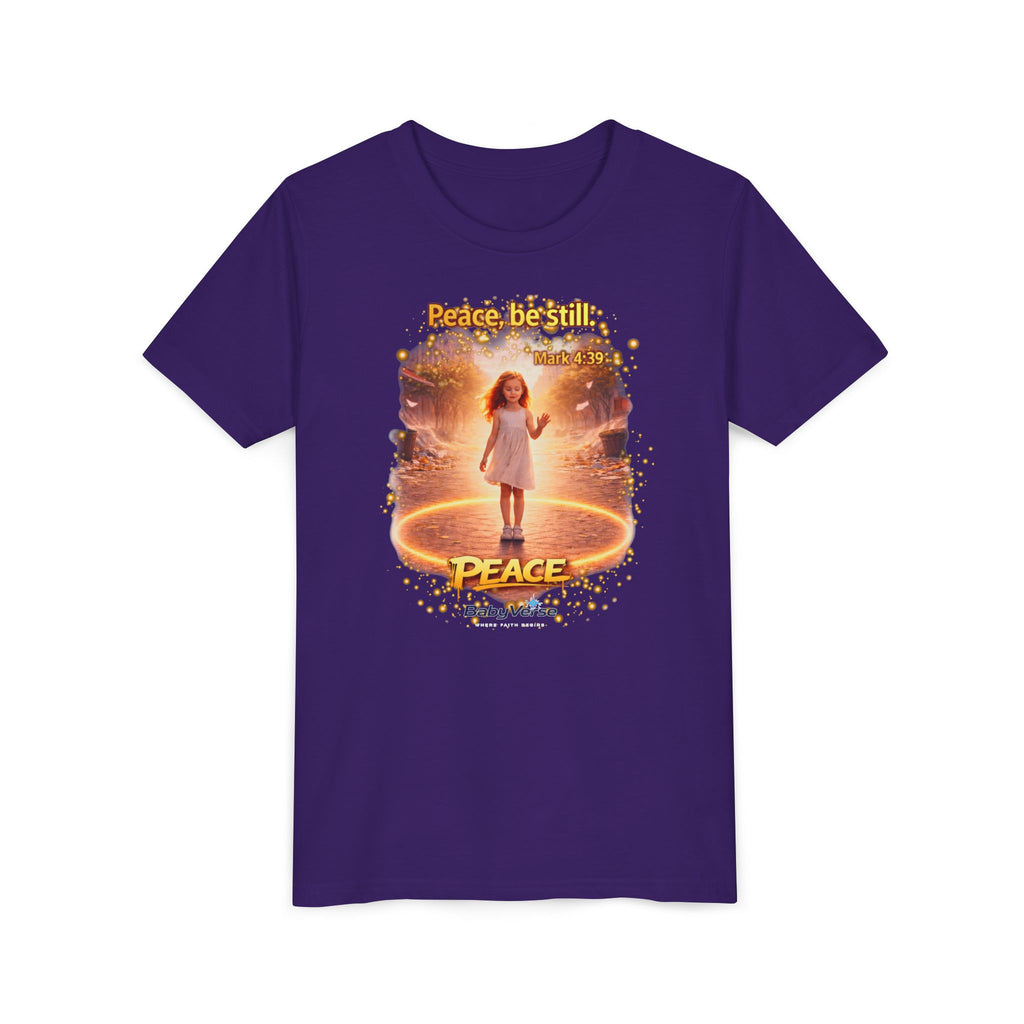 Youth Tee — "Peace" Inspirational Christian Tee