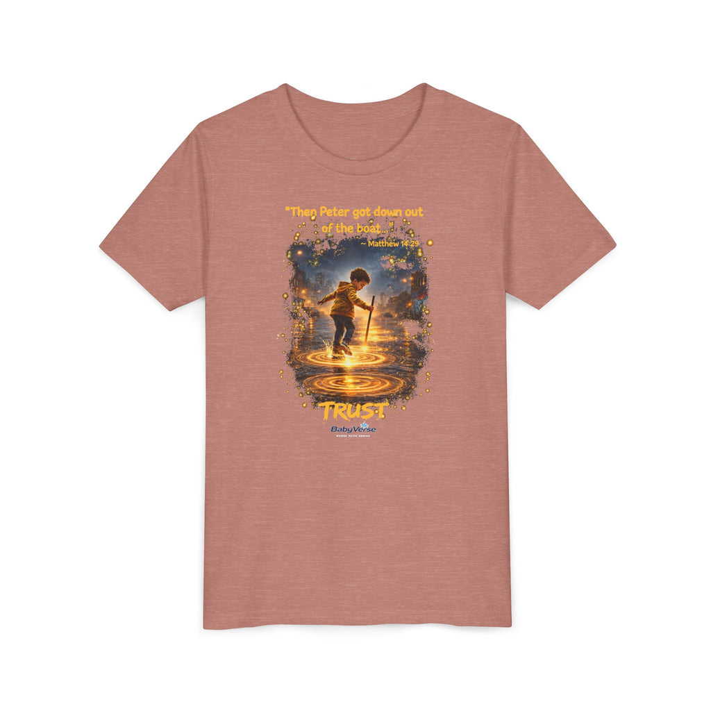 Youth Tee — 'Trust' Inspirational Christian Tee