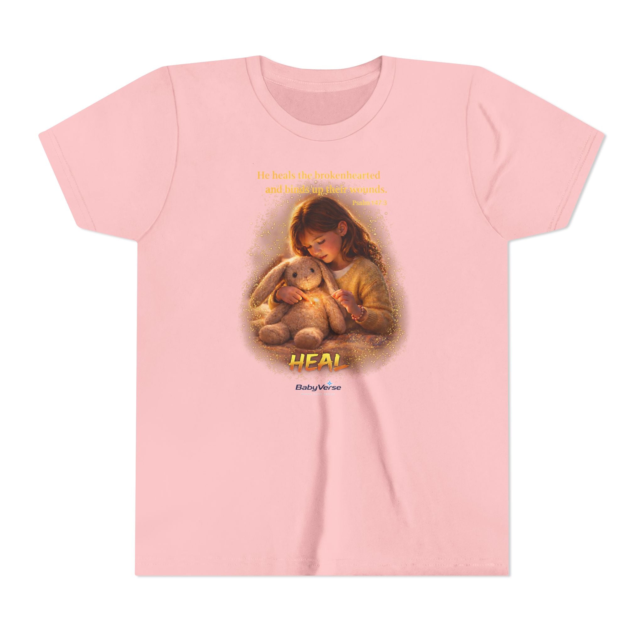 Youth Tee — "Heal" Inspirational Christian Tee