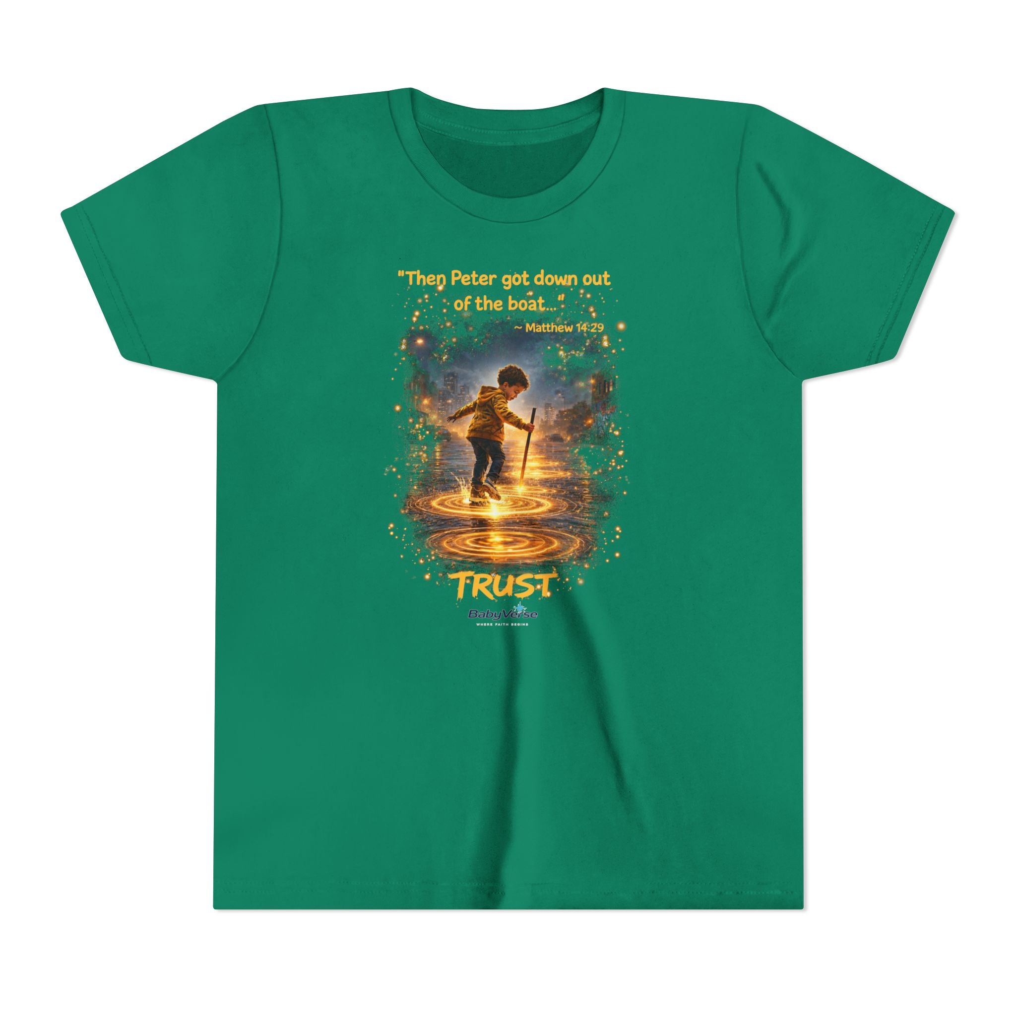 Youth Tee — 'Trust' Inspirational Christian Tee