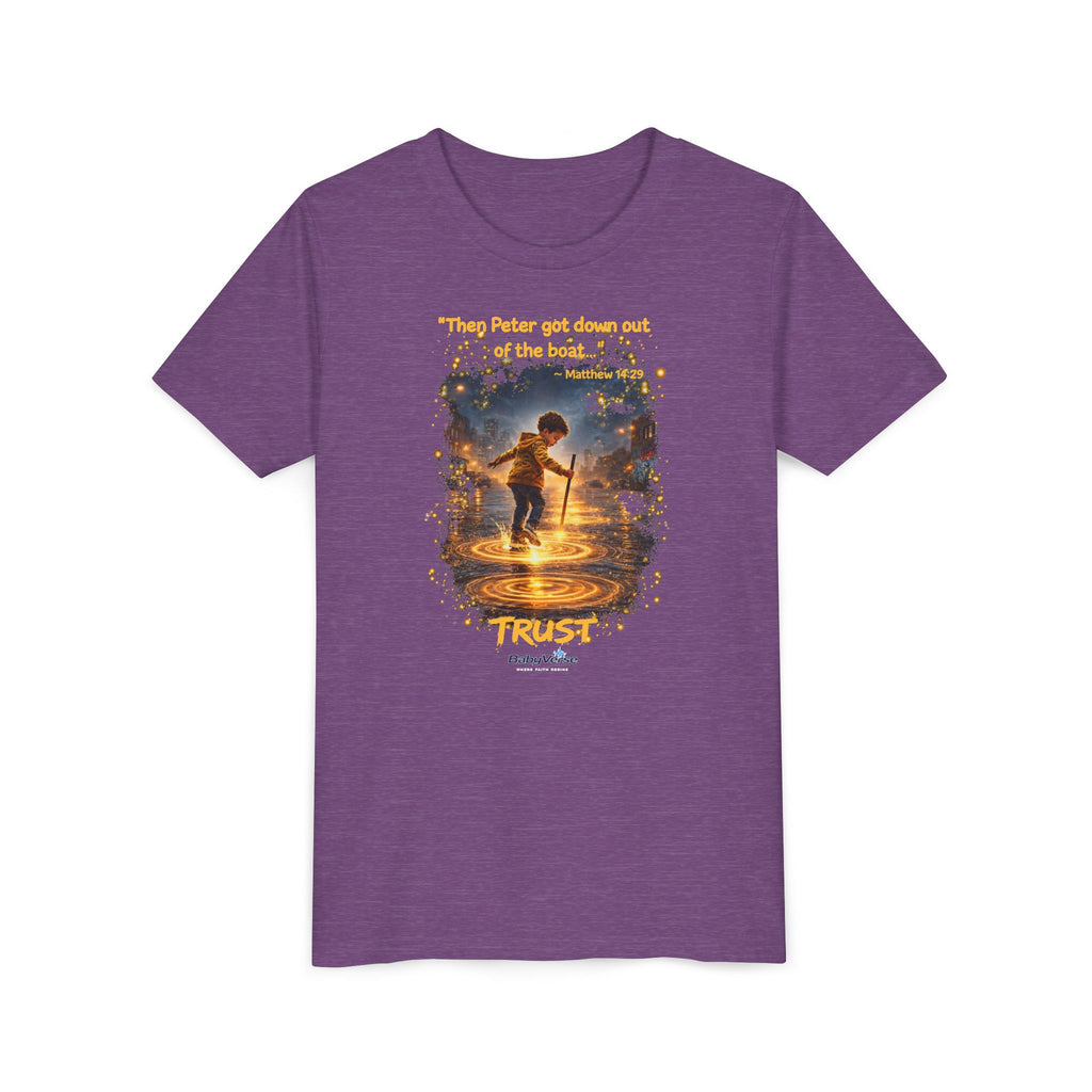 Youth Tee — 'Trust' Inspirational Christian Tee